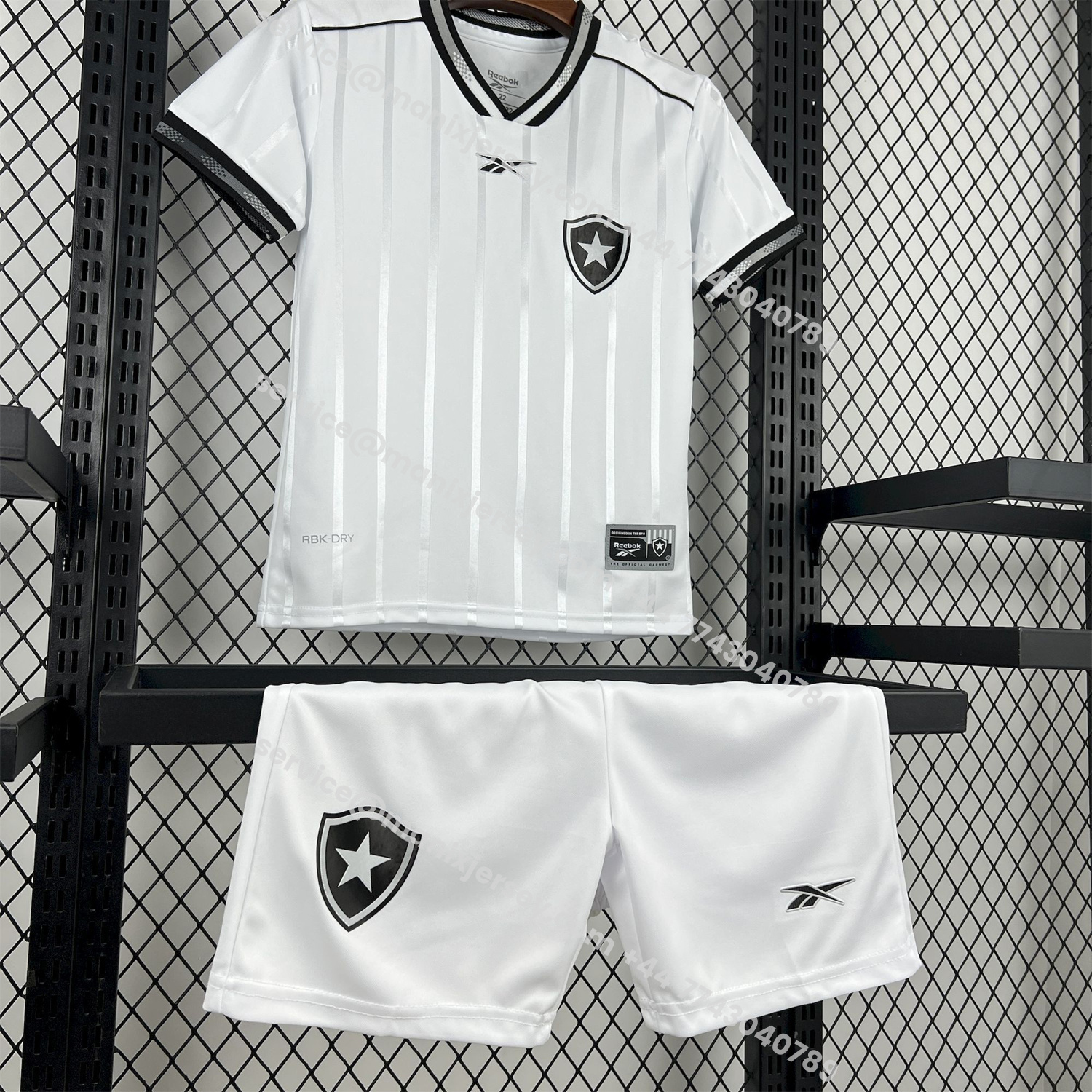 ManixJersey.com | Botafogo 25-26 Third Unsponsored Kids Kit -Customize Name, Number and Patch | Worldwide Shipping