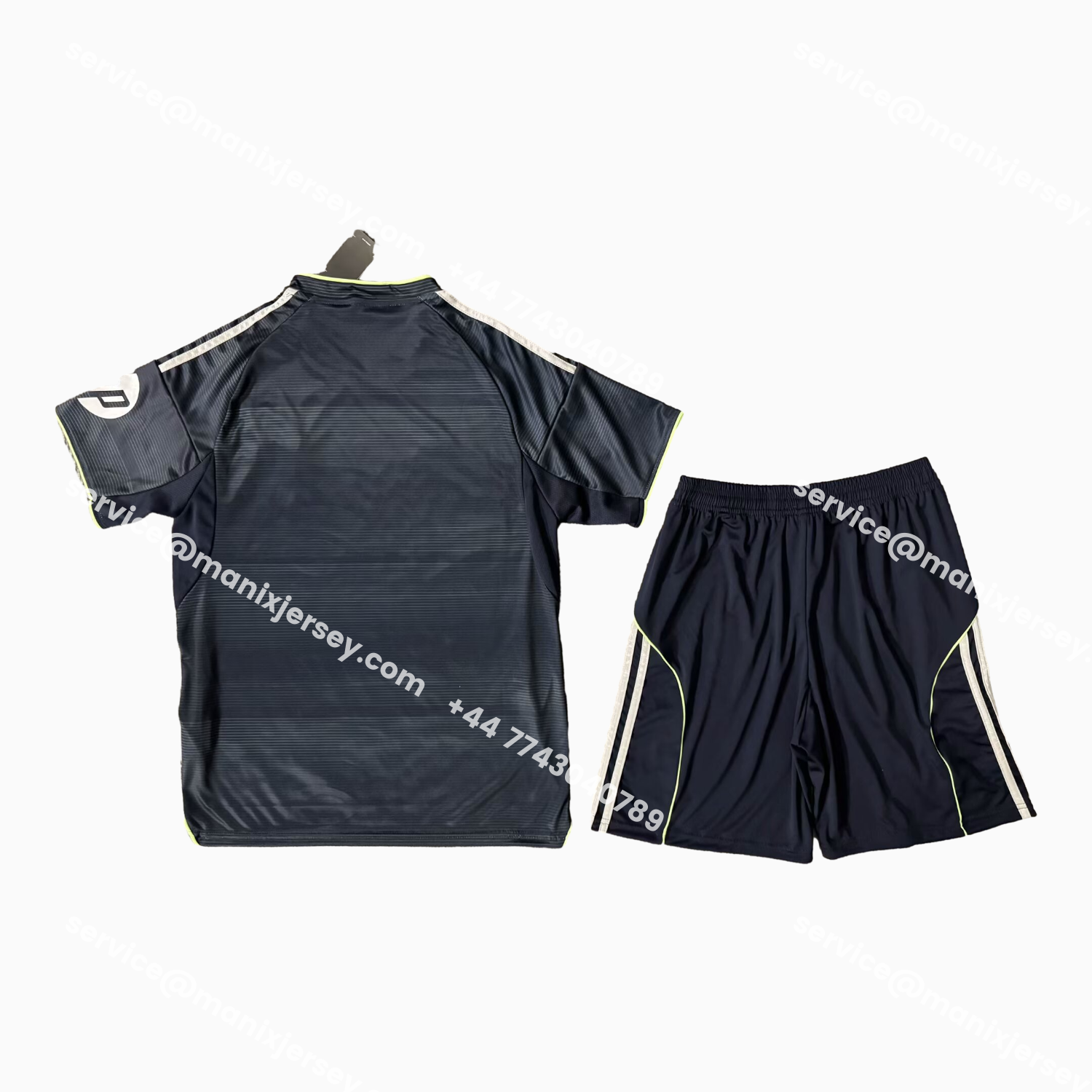 ManixJersey.com | Real Madrid 25-26 Away Men's Adult Jersey Set - Fans Version -Customize Name, Number and Patch | Worldwide Shipping