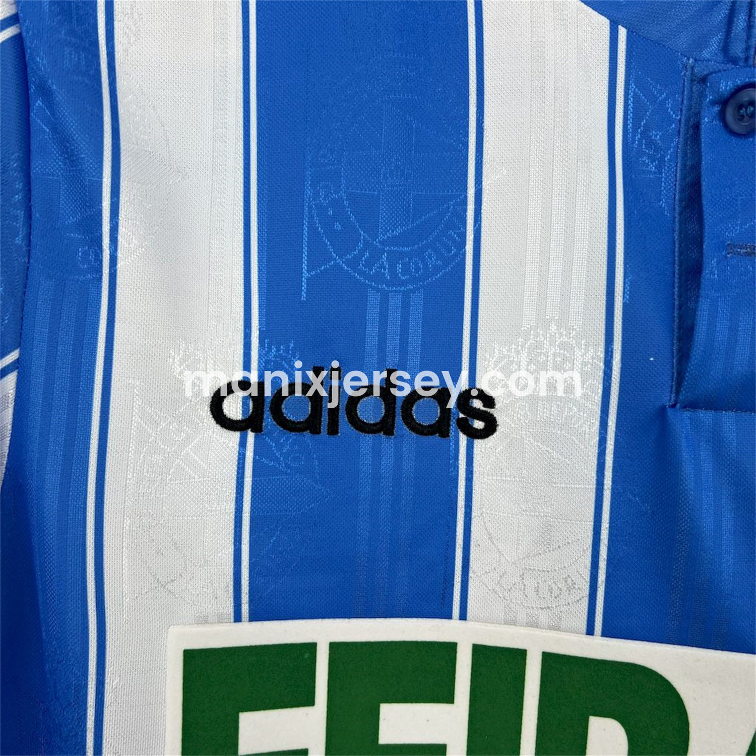 ManixJersey.com | Retro Deportivo de La Coruña 1997-98 Home Jersey -Customize Name, Number and Patch | Worldwide Shipping