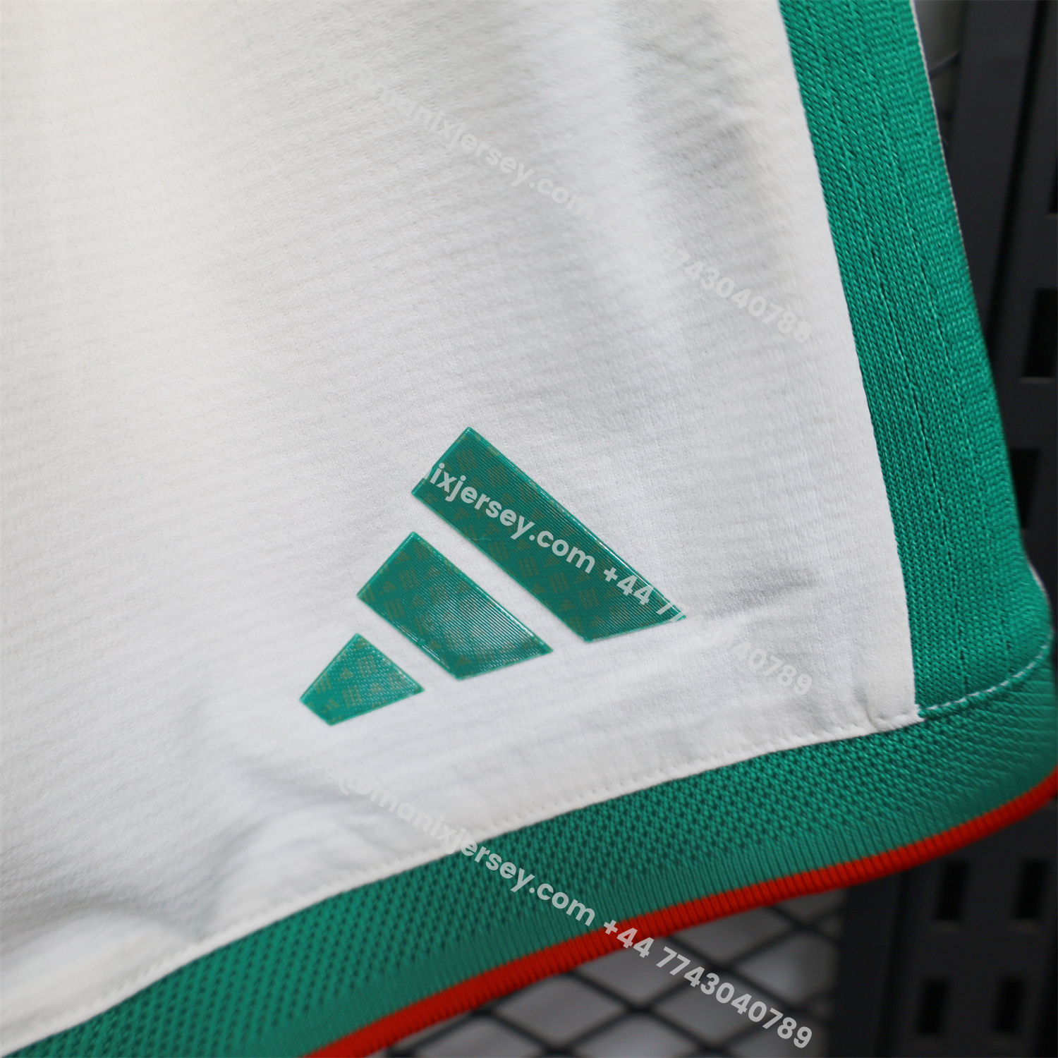 ManixJersey.com | Algeria 2026 Home White Shorts - Player Version -Customize Name, Number and Patch | Worldwide Shipping