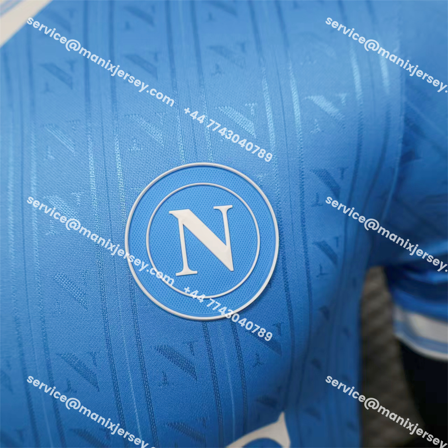 ManixJersey.com | Napoli 25-26 Home Jersey - Player Version -Customize Name, Number and Patch | Worldwide Shipping