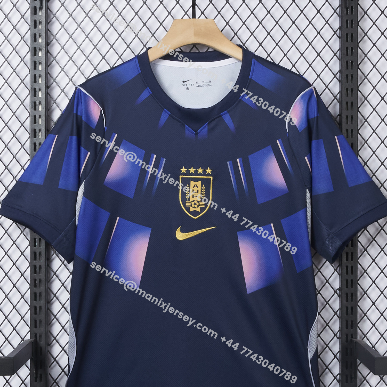 ManixJersey.com | Uruguay 2026 Away Jersey - Fans Version -Customize Name, Number and Patch | Worldwide Shipping