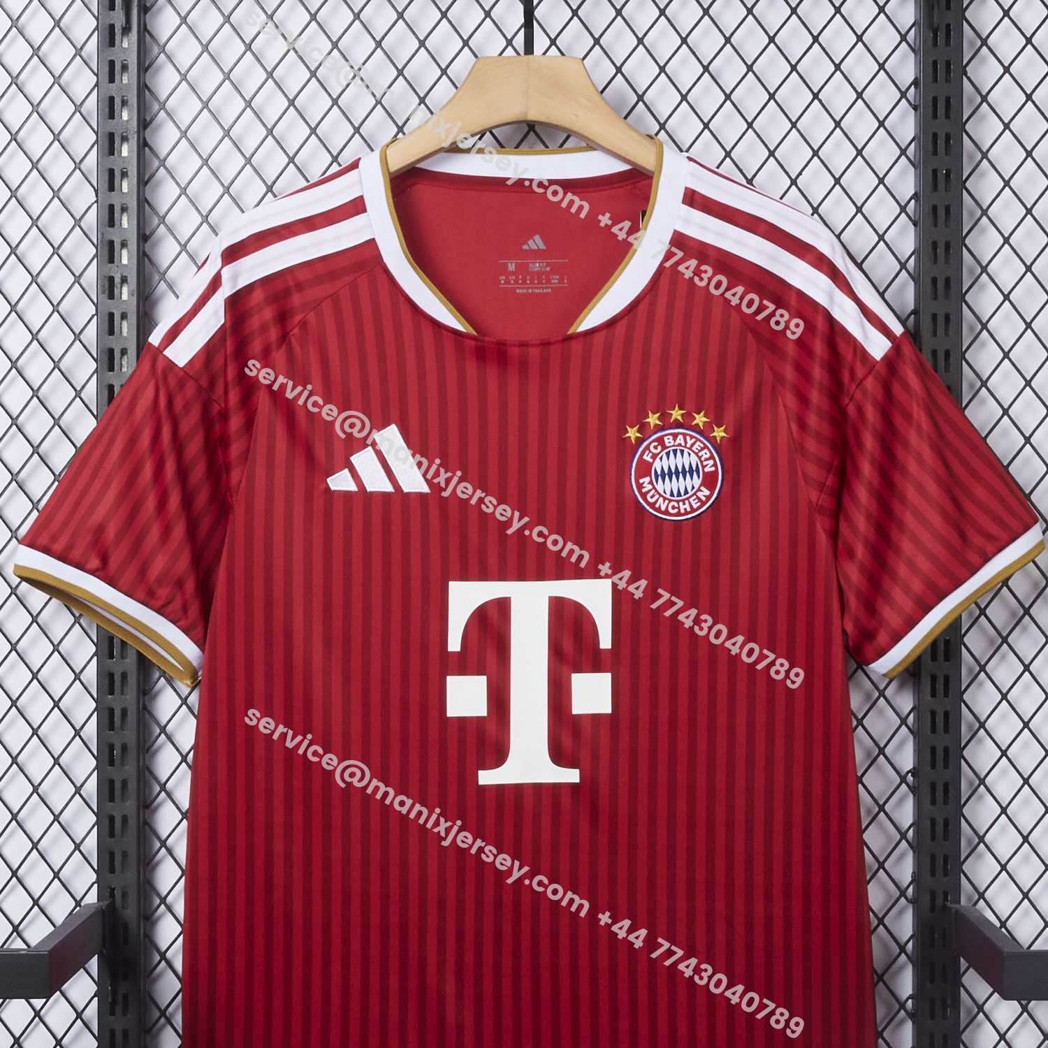 ManixJersey.com | Bayern Munich 26-27 Home Jersey - Fans Version -Customize Name, Number and Patch | Worldwide Shipping