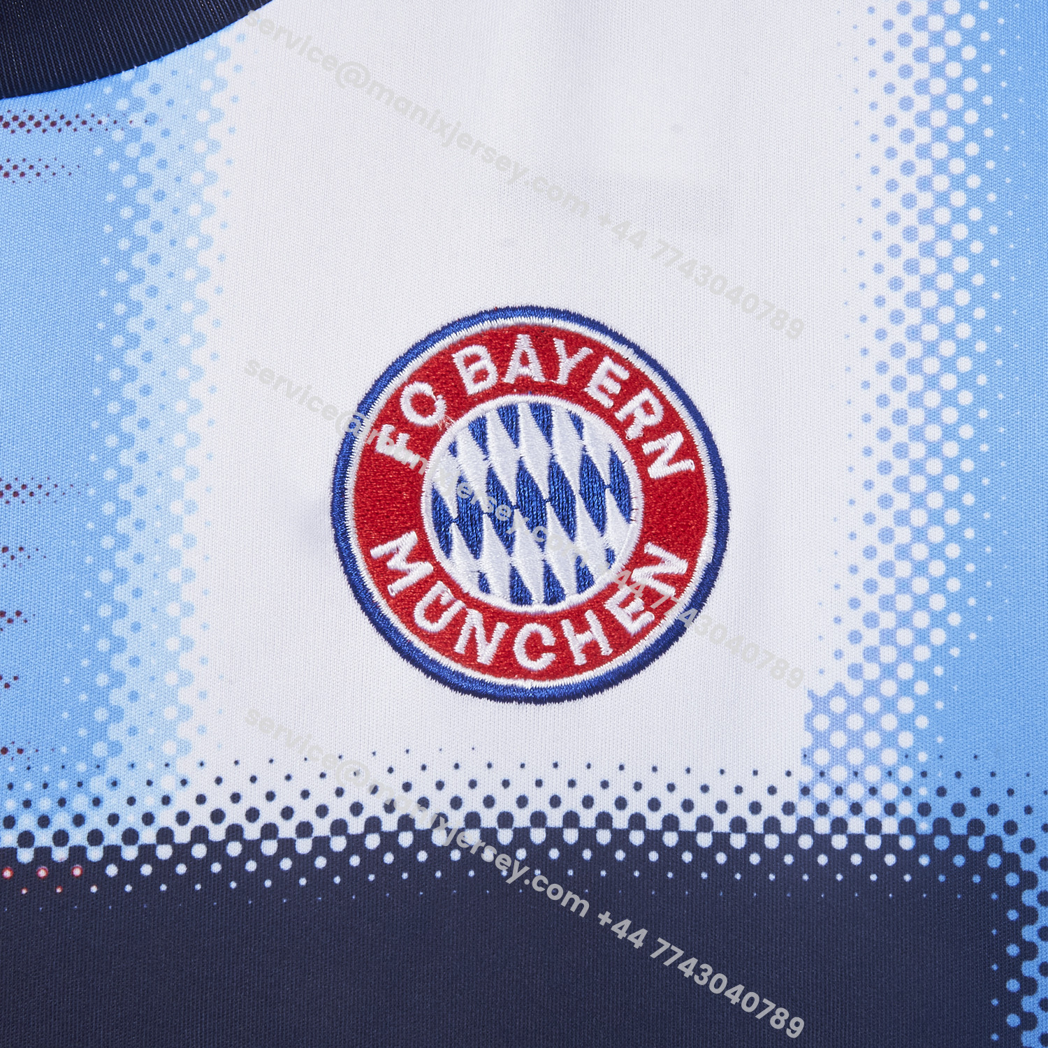ManixJersey.com | Bayern Munich 25-26 Pre-Match Training Jersey - Fans Version -Customize Name, Number and Patch | Worldwide Shipping