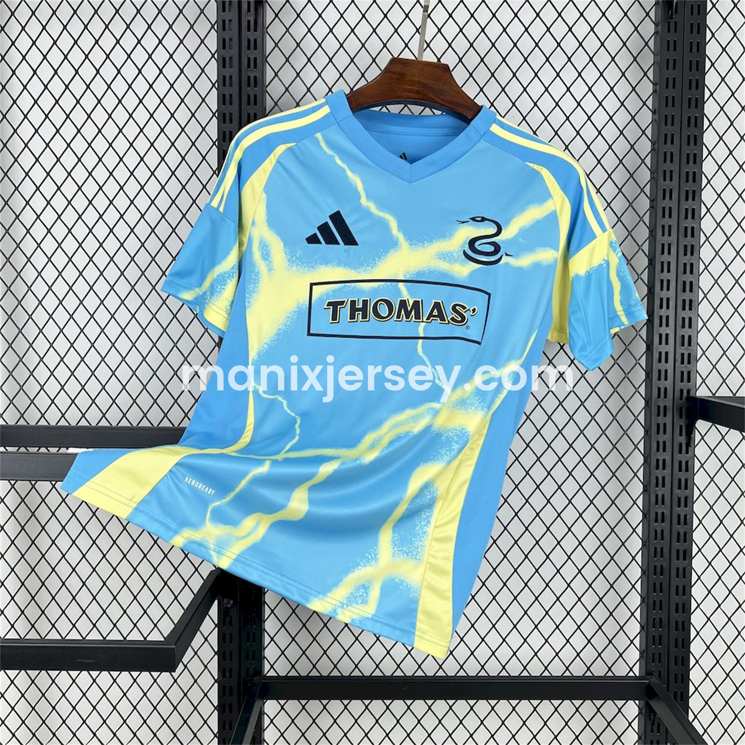 ManixJersey.com | Philadelphia Union 2025 Away Jersey - Fans Version -Customize Name, Number and Patch | Worldwide Shipping