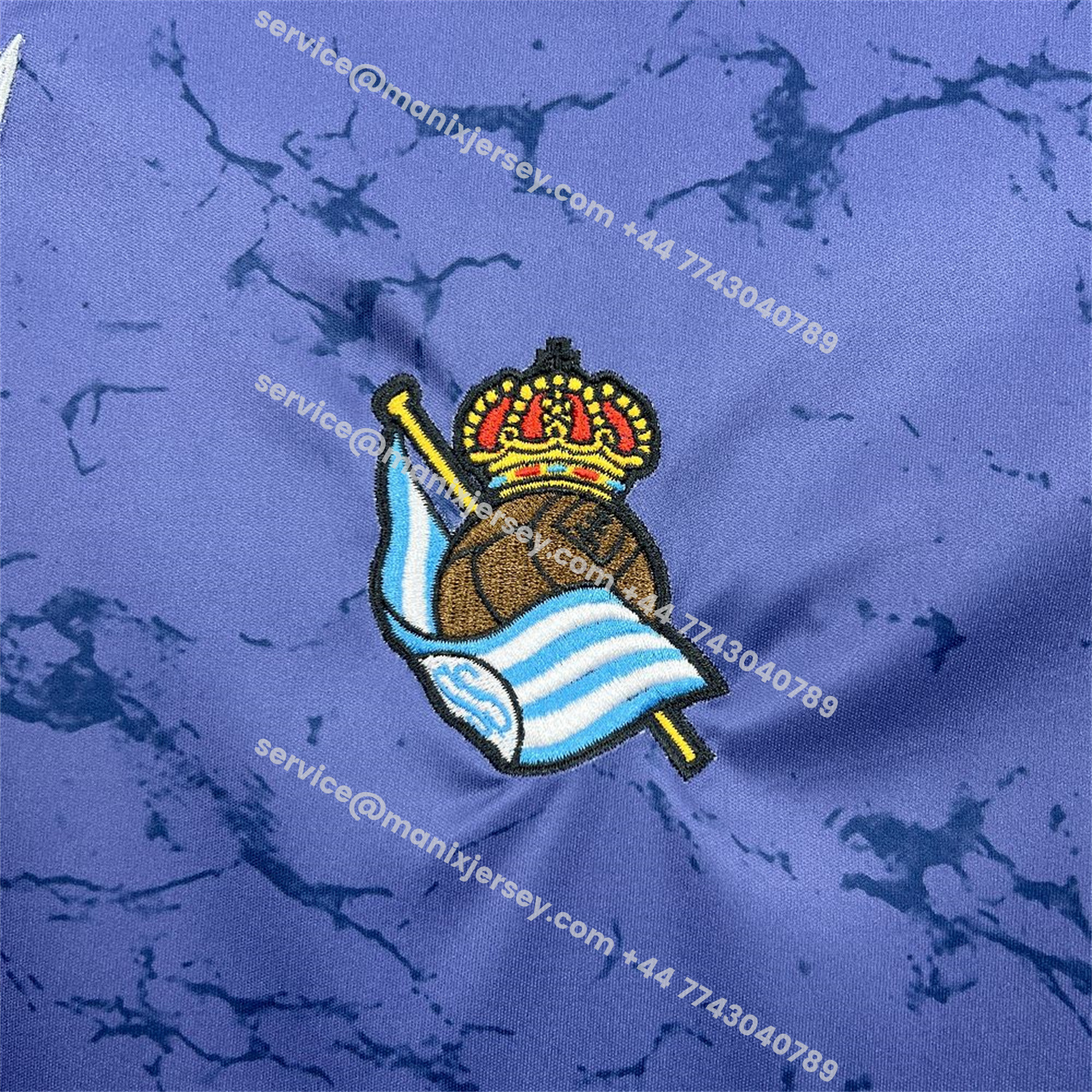 ManixJersey.com | Real Sociedad 25-26 Away Jersey - Fans Version -Customize Name, Number and Patch | Worldwide Shipping