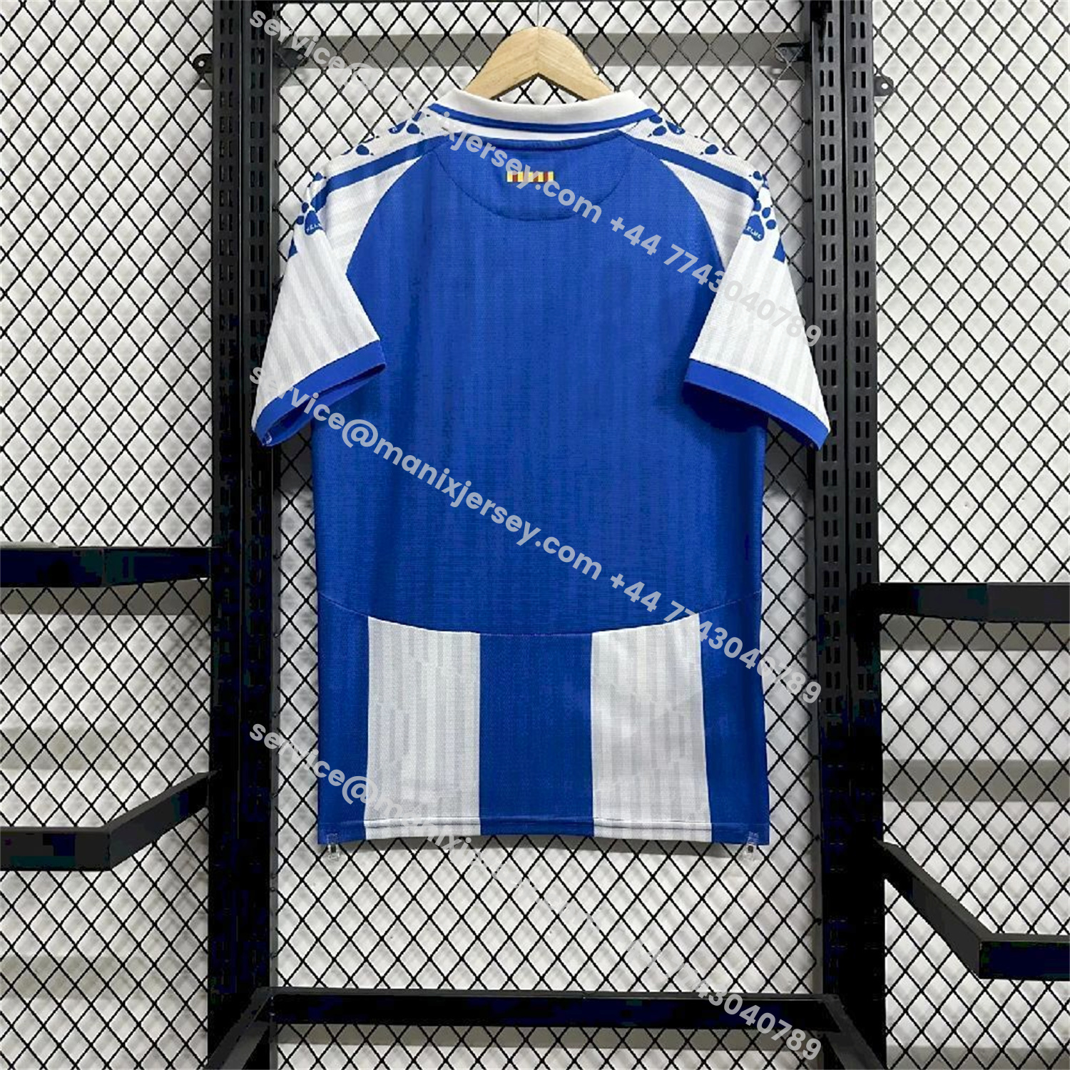 ManixJersey.com | RCD Espanyol 25-26 Home Jersey - Fans Version -Customize Name, Number and Patch | Worldwide Shipping