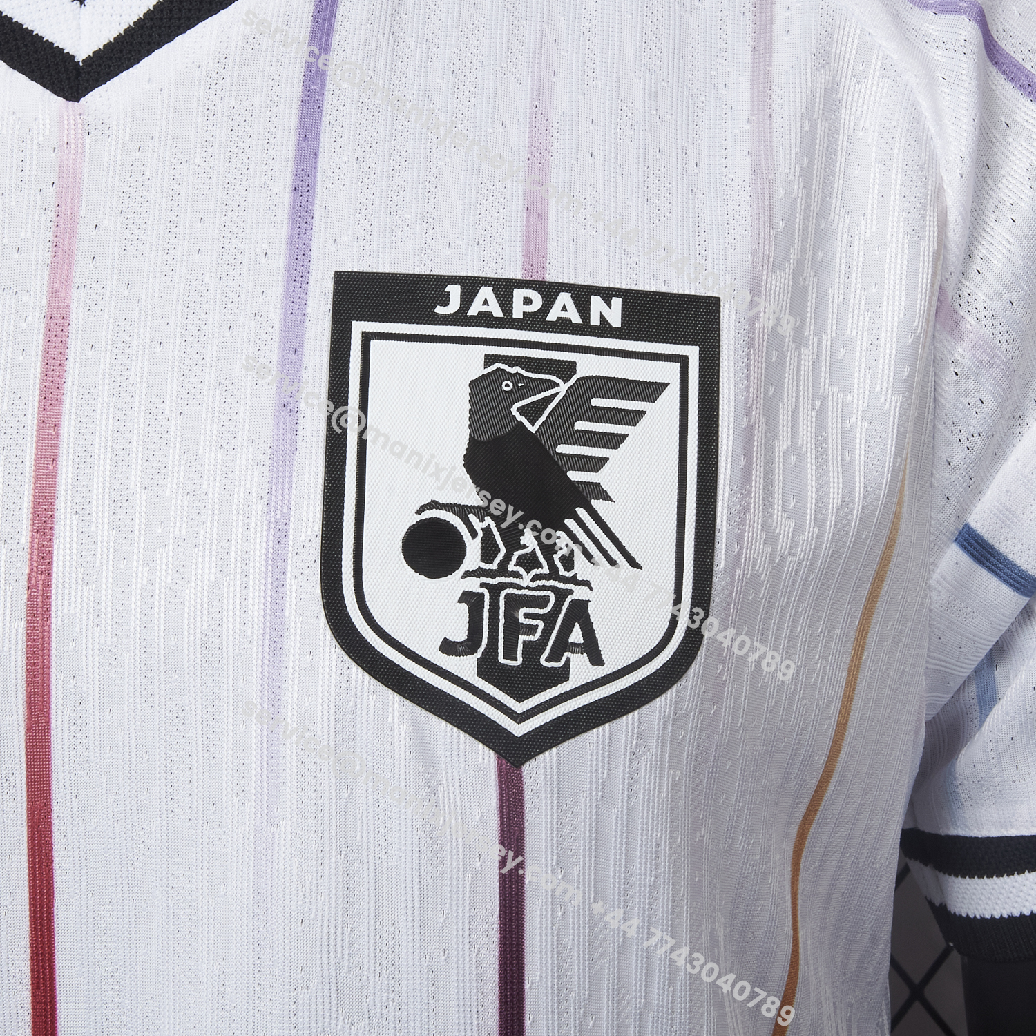 ManixJersey.com | Japan 2026 Away White Jersey - Player Version -Customize Name, Number and Patch | Worldwide Shipping