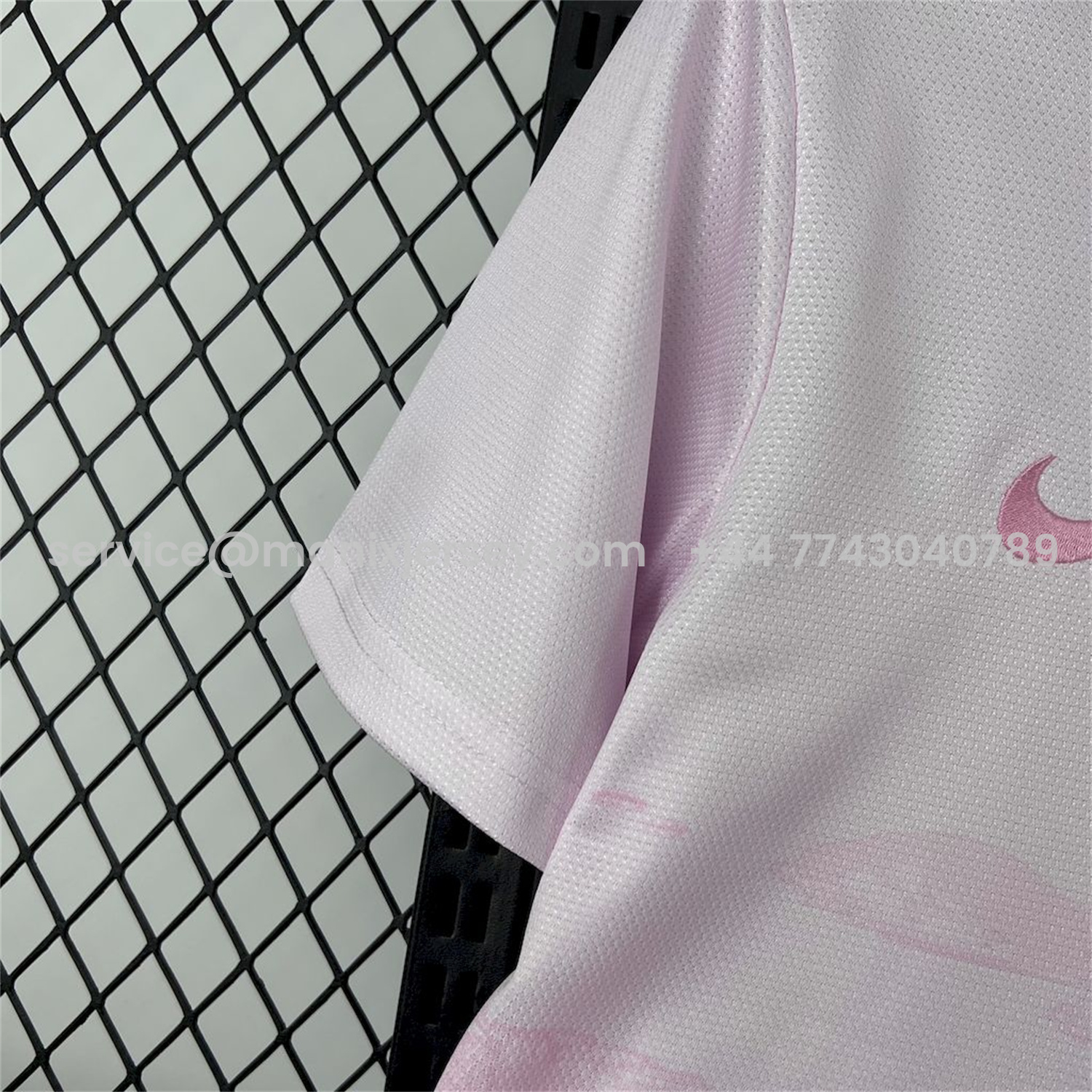 ManixJersey.com | Brazil 25-26 Pink White Jesus Statue Special Jersey - Fans Version -Customize Name, Number and Patch | Worldwide Shipping