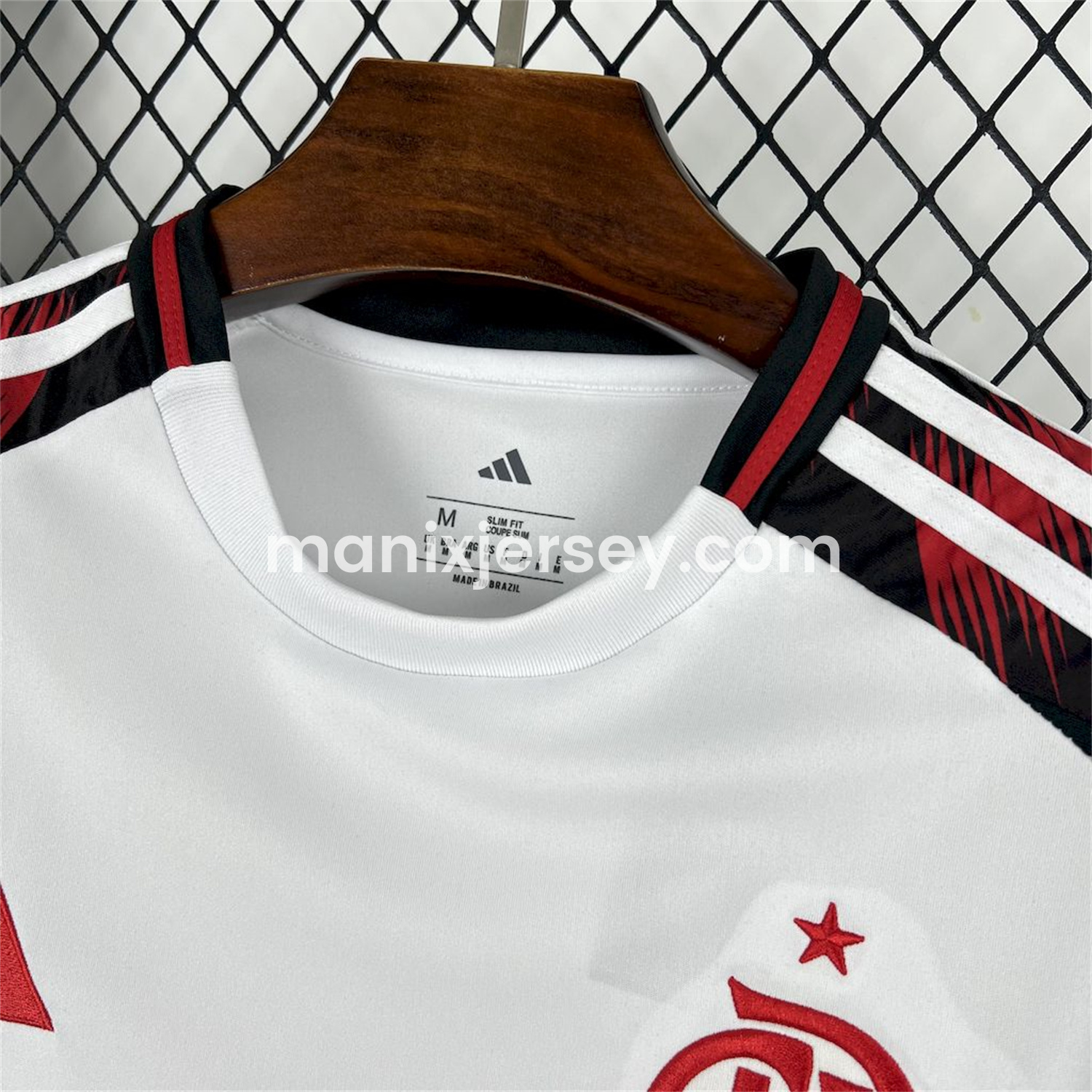 ManixJersey.com | Flamengo 25-26 Away Unsponsored Jersey - Fans Version -Customize Name, Number and Patch | Worldwide Shipping