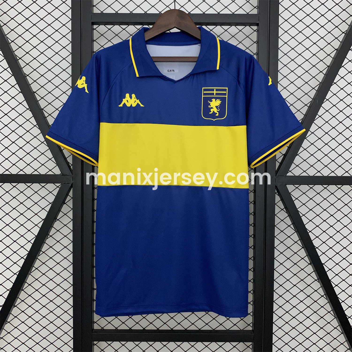 ManixJersey.com | Genoa 24-25 Fourth Unsponsored Jersey - Fans Version -Customize Name, Number and Patch | Worldwide Shipping