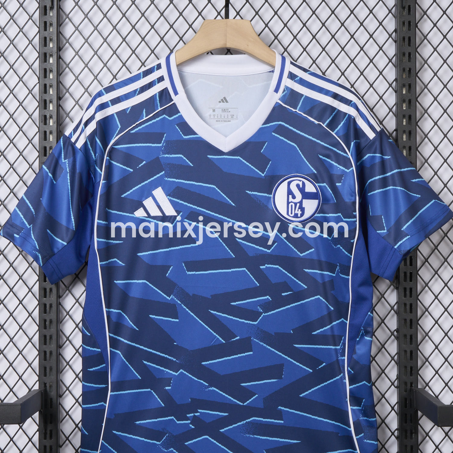 ManixJersey.com | Schalke 04 25-26 Home(Leaked Version) Jersey - Fans Version -Customize Name, Number and Patch | Worldwide Shipping