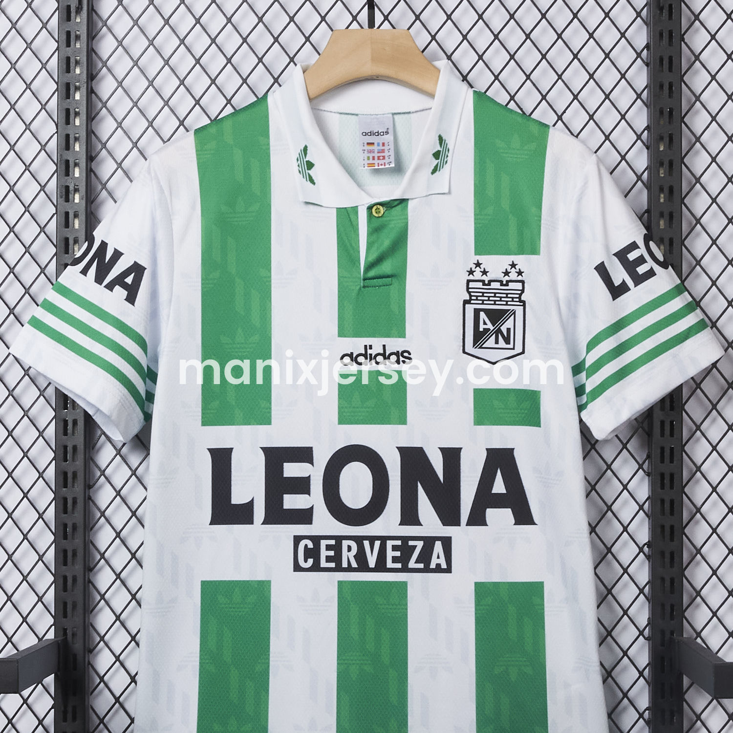 ManixJersey.com | Retro Atlético Nacional 1996-97 Home Jersey -Customize Name, Number and Patch | Worldwide Shipping
