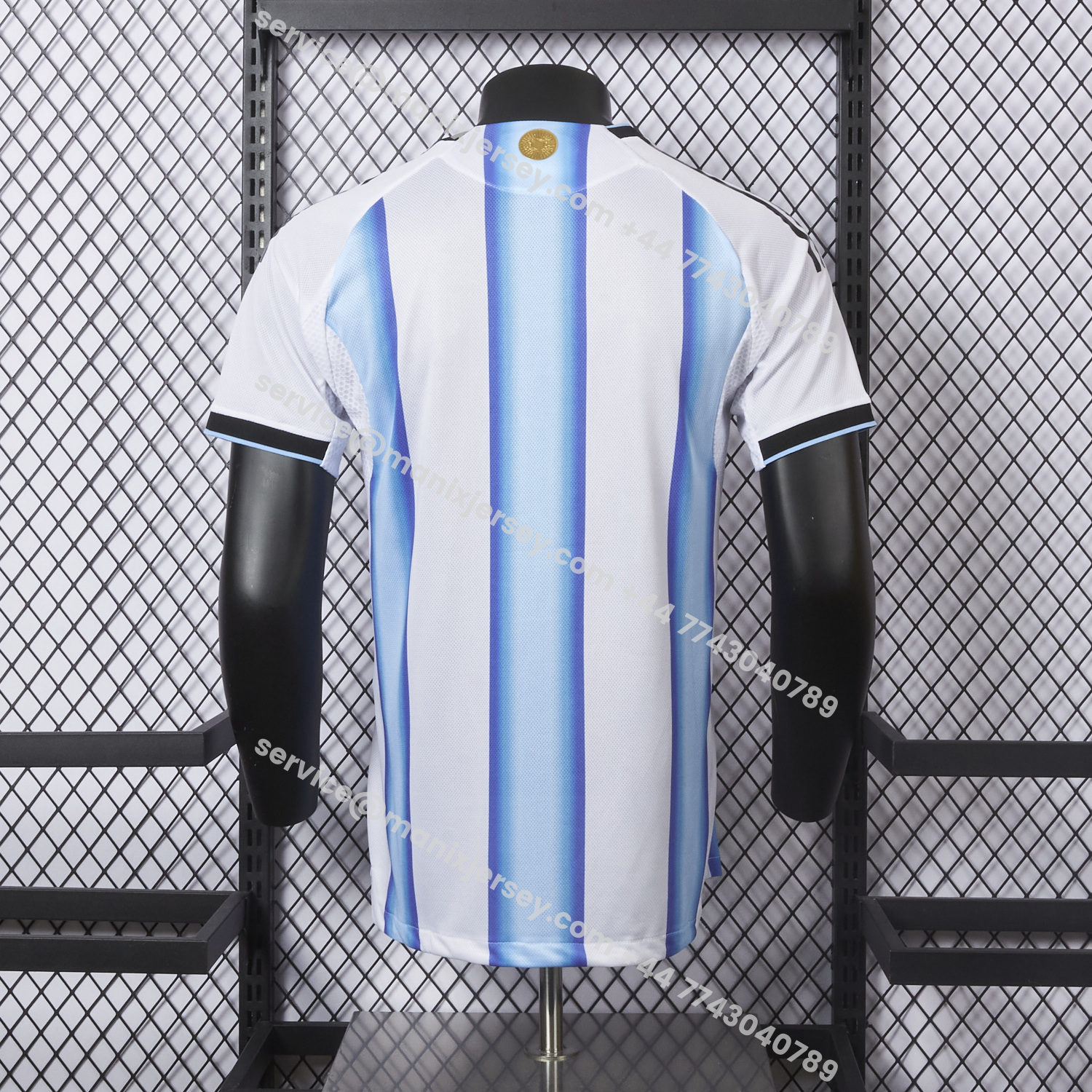 ManixJersey.com | Argentina 25-26 Home Blue White Jersey(Leaked Version) - Player Version -Customize Name, Number and Patch | Worldwide Shipping
