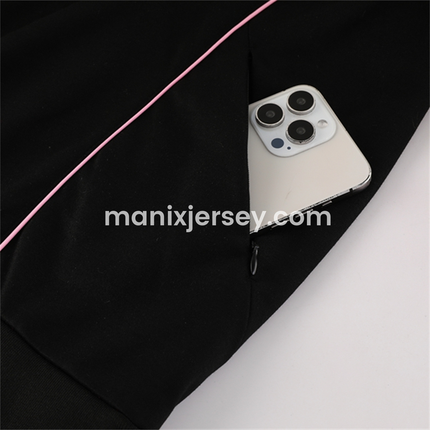 ManixJersey.com | INT M.A.M 25-26 Long Sleeves Training Hoodie Set - Black Hoodie + Pants -Customize Name, Number and Patch | Worldwide Shipping