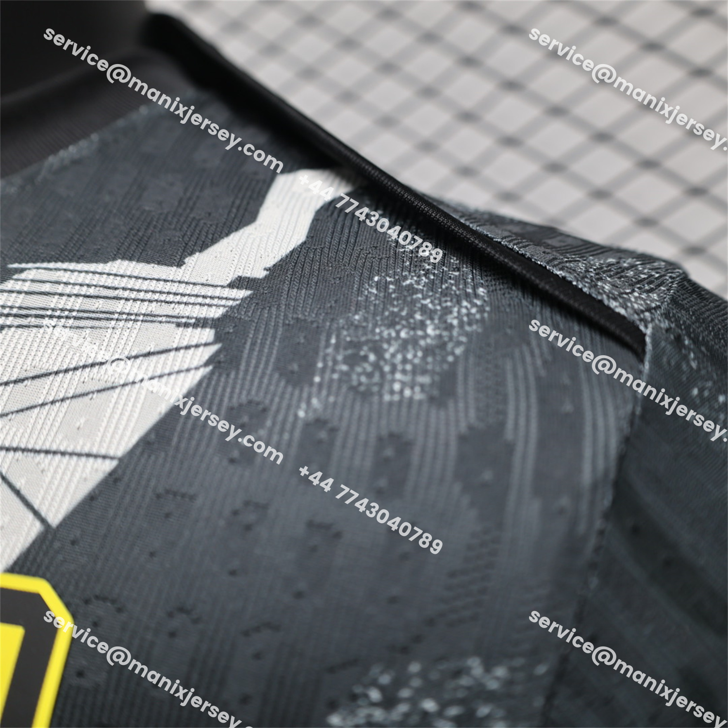 ManixJersey.com | Al Ittihad Jeddah United 25-26 Black Pre-Match Jersey - Player Version -Customize Name, Number and Patch | Worldwide Shipping