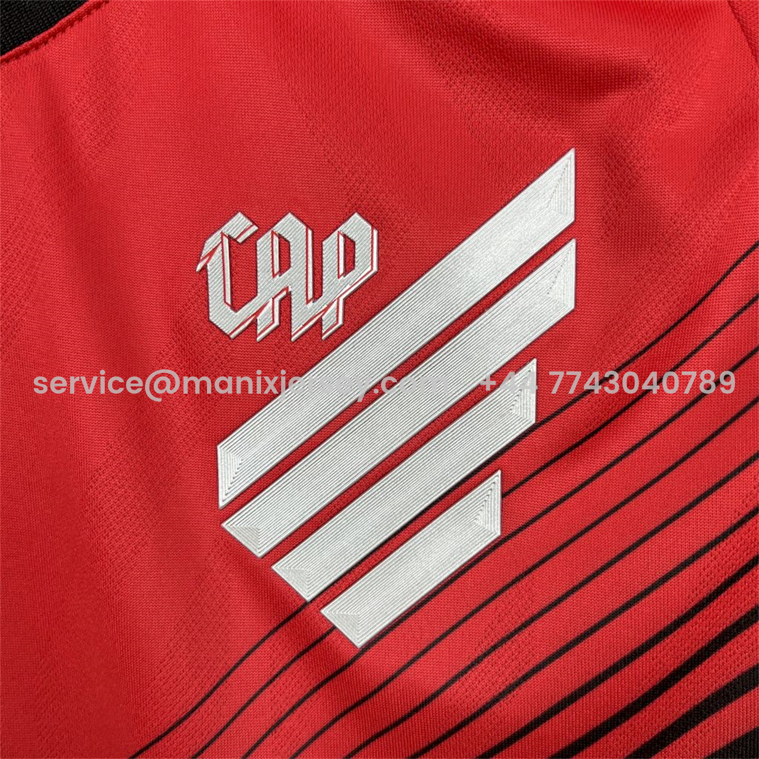 ManixJersey.com | Athletico Paranaense 25-26 Home Jersey - Fans Version -Customize Name, Number and Patch | Worldwide Shipping