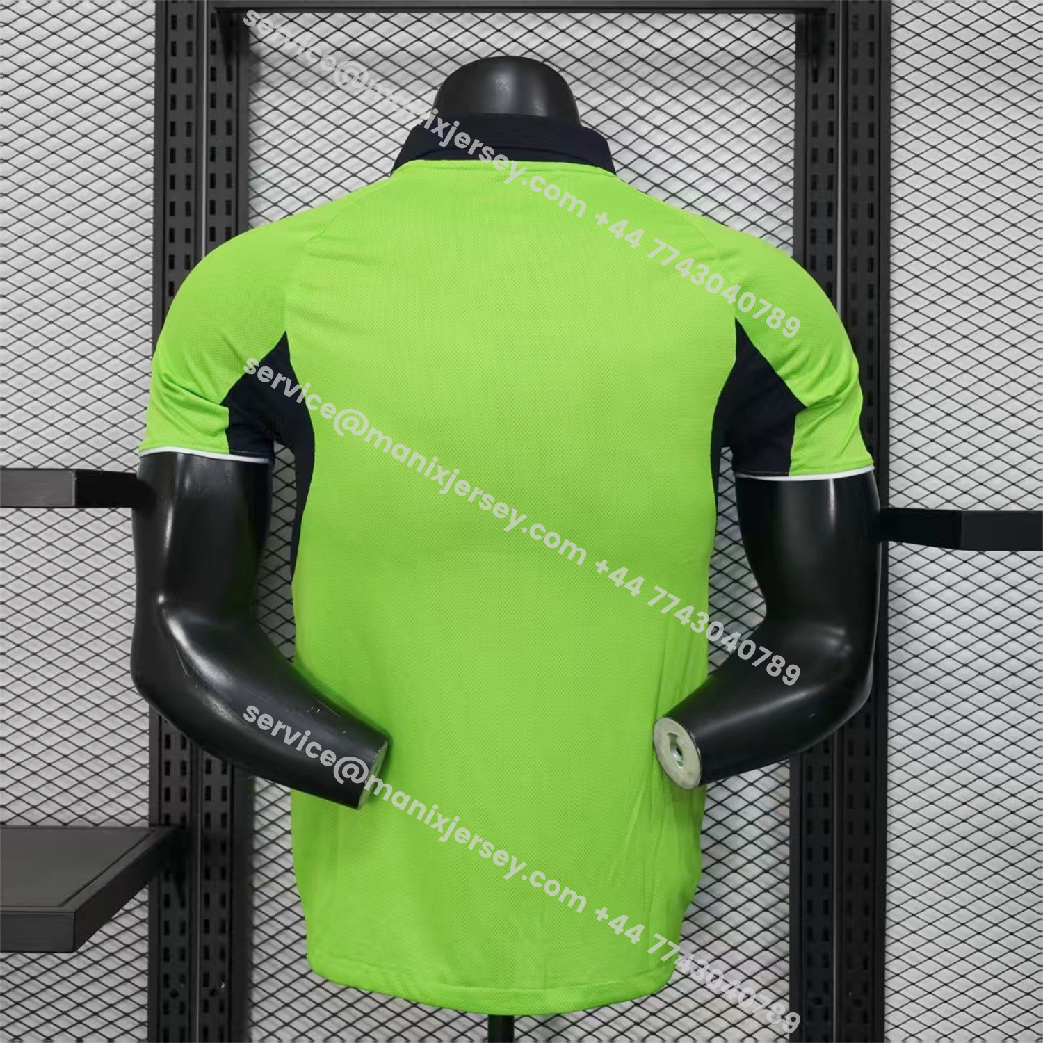 ManixJersey.com | Fulham 25-26 Away Green Jersey - Player Version -Customize Name, Number and Patch | Worldwide Shipping