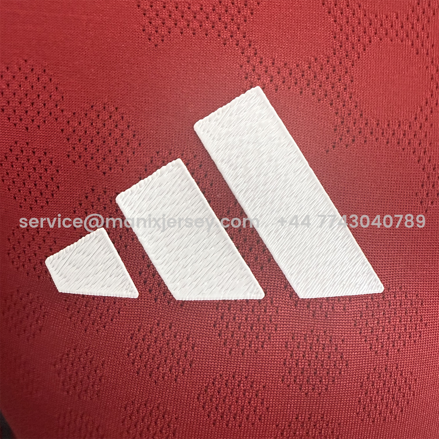 ManixJersey.com | Manchester United 25-26 Home Long Sleeves Jersey - Player Version -Customize Name, Number and Patch | Worldwide Shipping