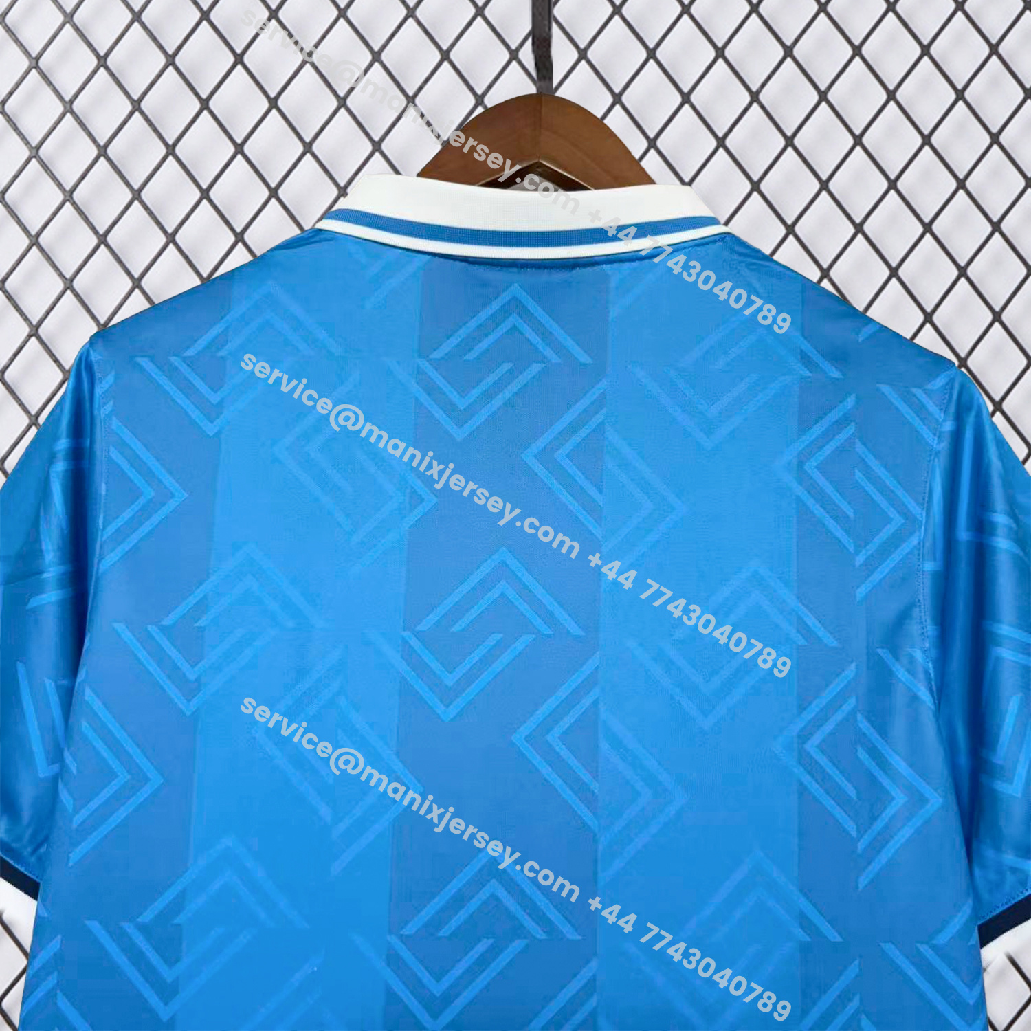ManixJersey.com | Retro Napoli 1993-94 Home Blue Jersey -Customize Name, Number and Patch | Worldwide Shipping