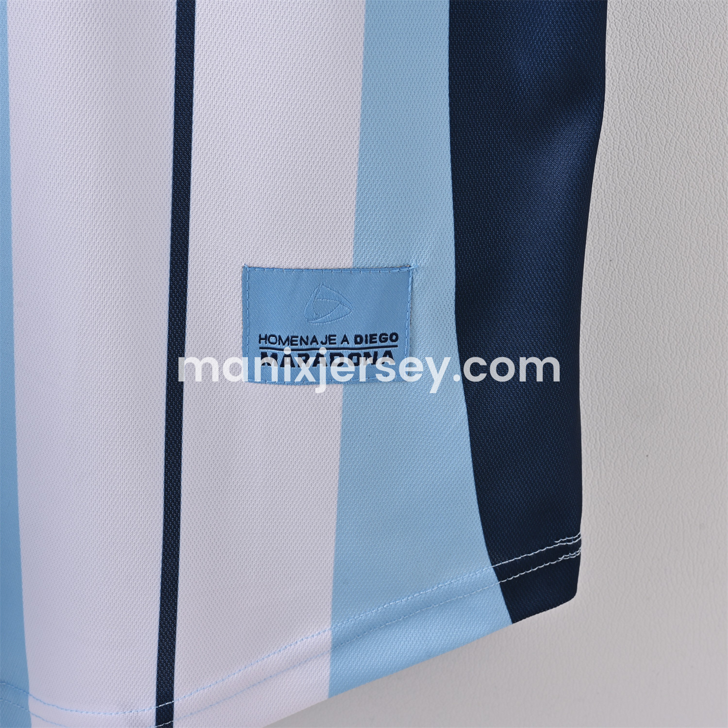 ManixJersey.com | Retro Argentina 2001 Maradona Retirement Commemorative Edition Jersey with Maradona #10 -Customize Name, Number and Patch | Worldwide Shipping