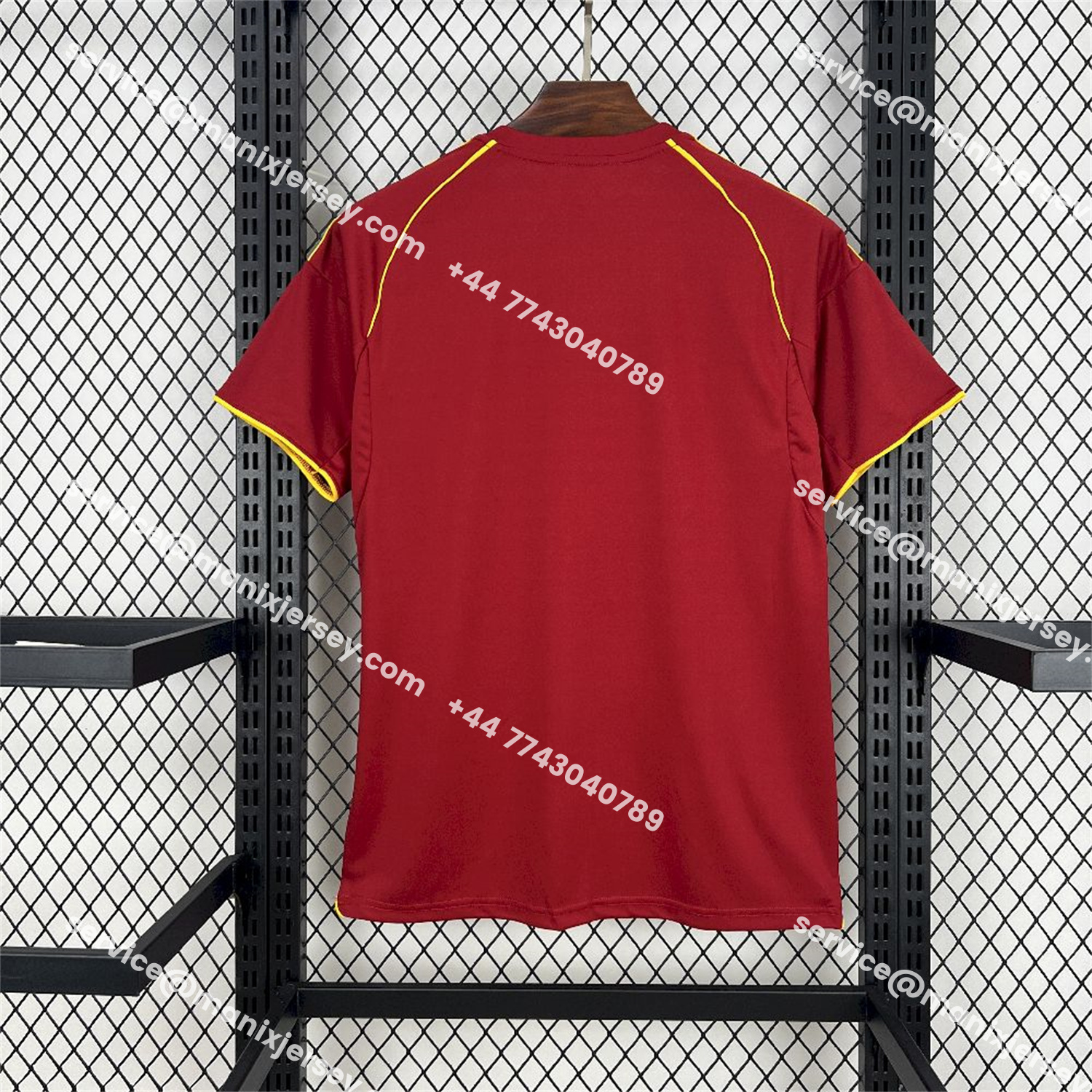 ManixJersey.com | Servette 25-26 Home Jersey - Fans Version -Customize Name, Number and Patch | Worldwide Shipping