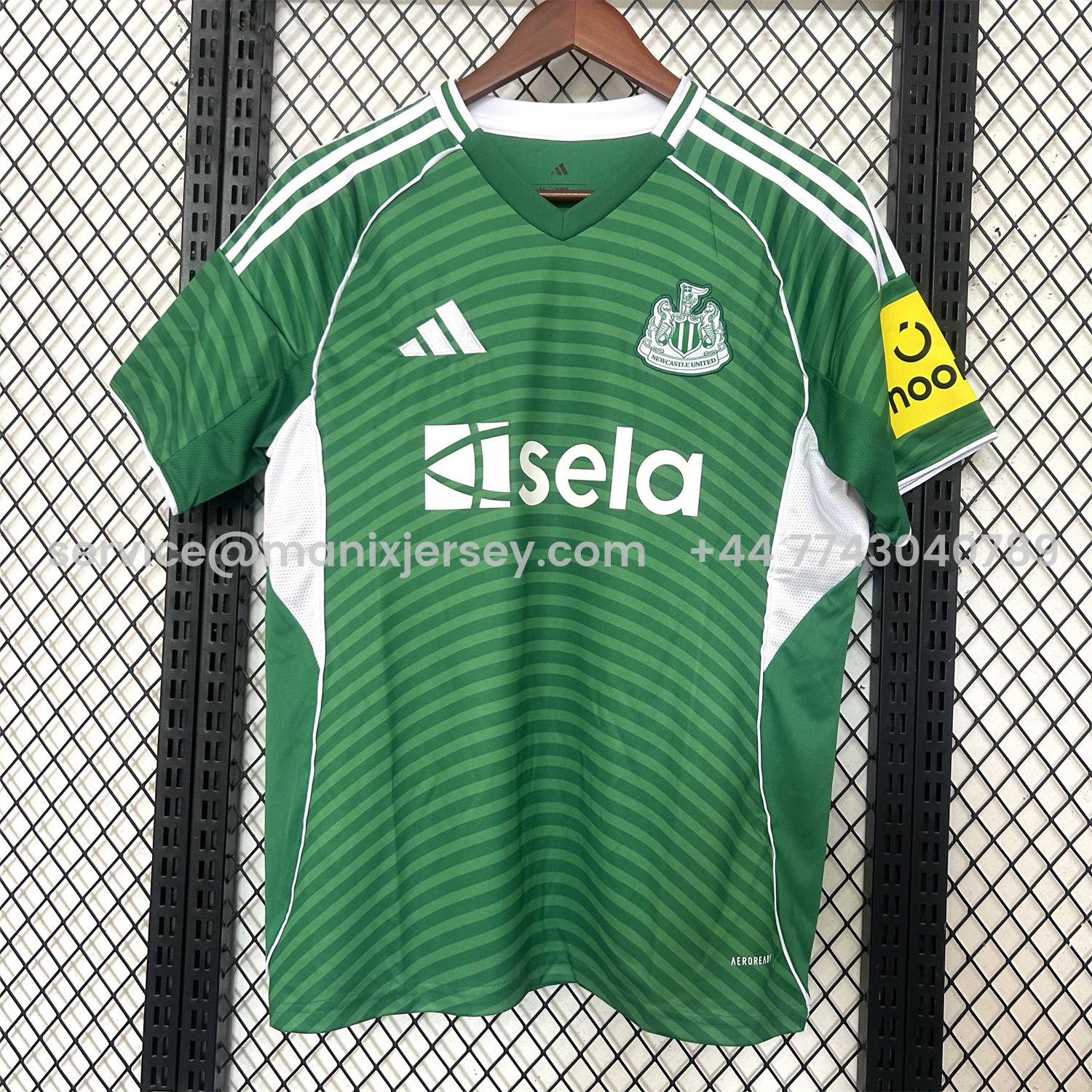 ManixJersey.com | Newcastle United 25-26 Away Jersey - Fans Version -Customize Name, Number and Patch | Worldwide Shipping