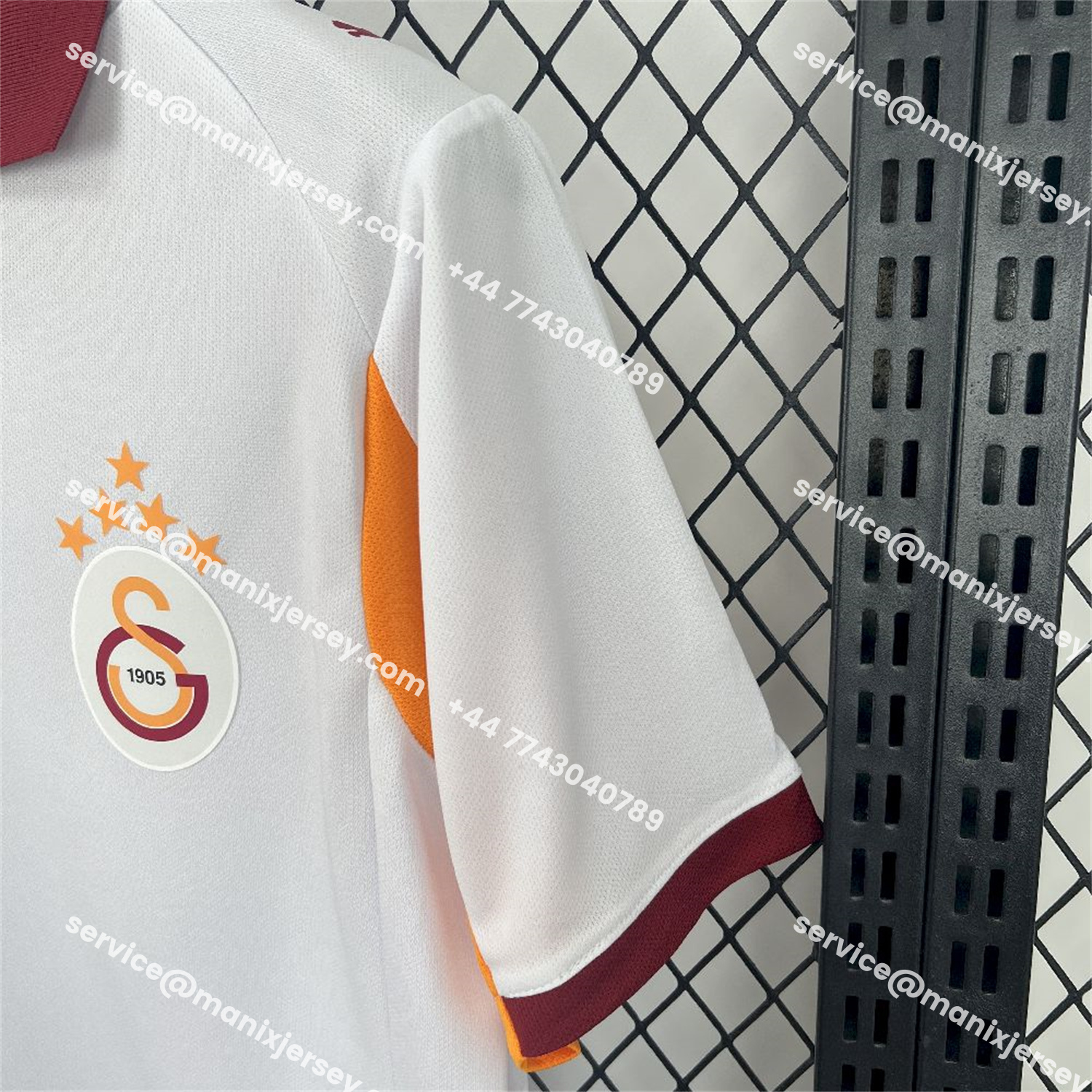 ManixJersey.com | Galatasaray 25-26 Away Unsponsored Jersey with Five Stars - Fans Version -Customize Name, Number and Patch | Worldwide Shipping