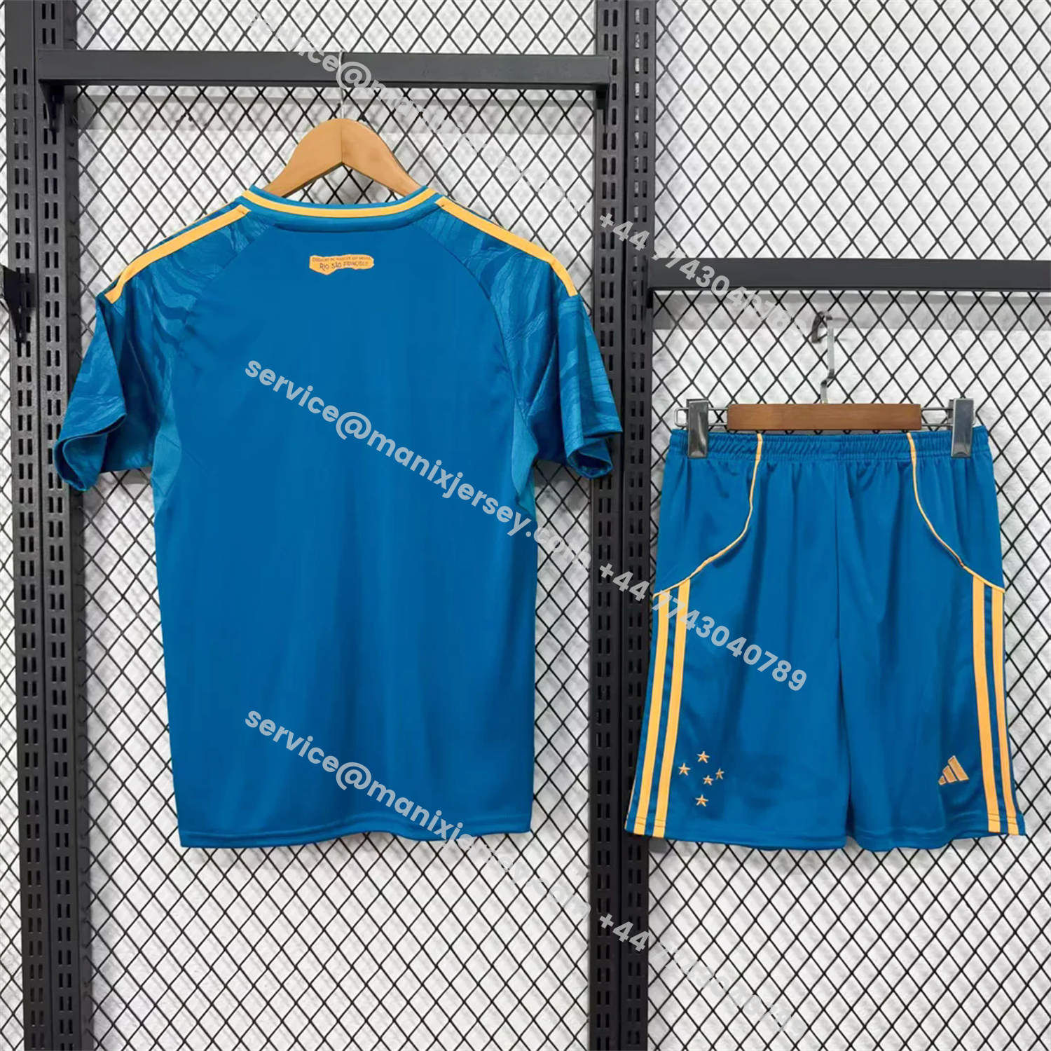 ManixJersey.com | Cruzeiro 25-26 Third Unsponsored Kids Kit -Customize Name, Number and Patch | Worldwide Shipping