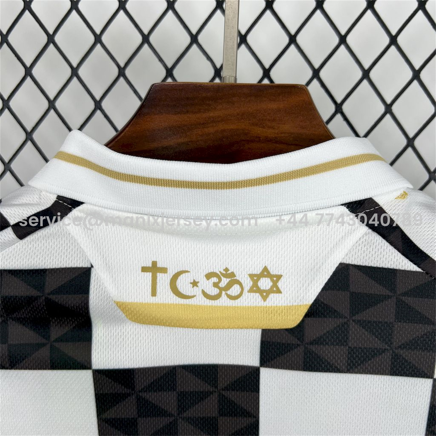 ManixJersey.com | AD Ceuta 24-25 Copa del Rey Black White Jersey - Fans Version -Customize Name, Number and Patch | Worldwide Shipping