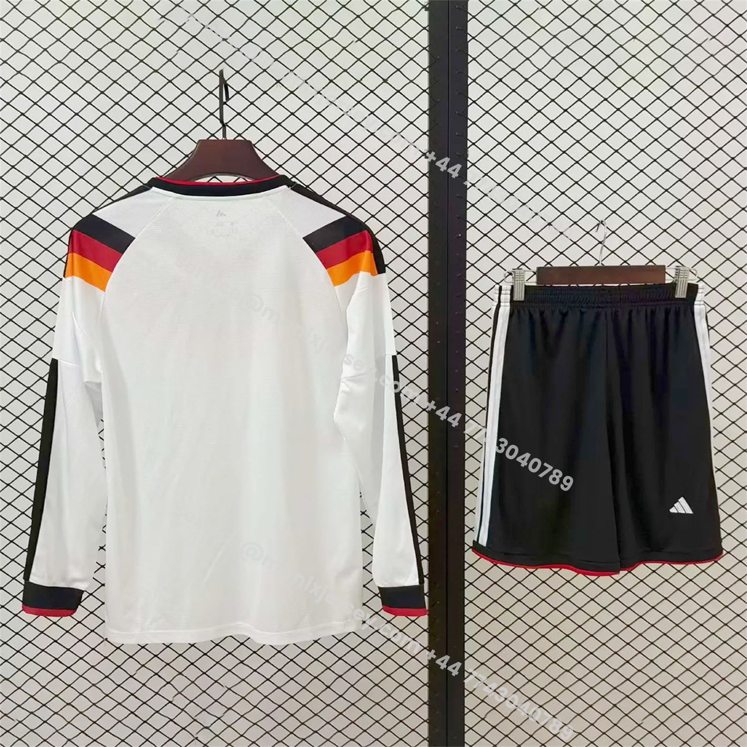ManixJersey.com | Germany 2026 Home Long Sleeves Kids Kit - Fans Version -Customize Name, Number and Patch | Worldwide Shipping