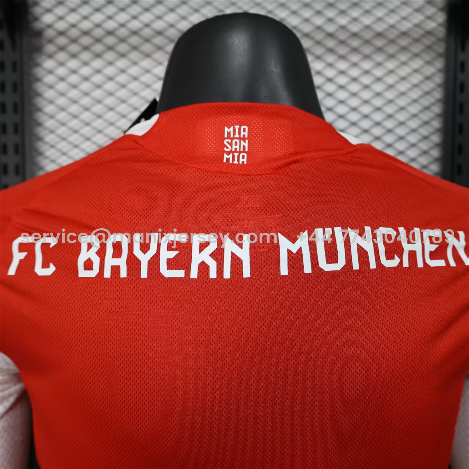 ManixJersey.com | Bayern Munich 25-26 Home Long Sleeves Jersey - Player Version -Customize Name, Number and Patch | Worldwide Shipping