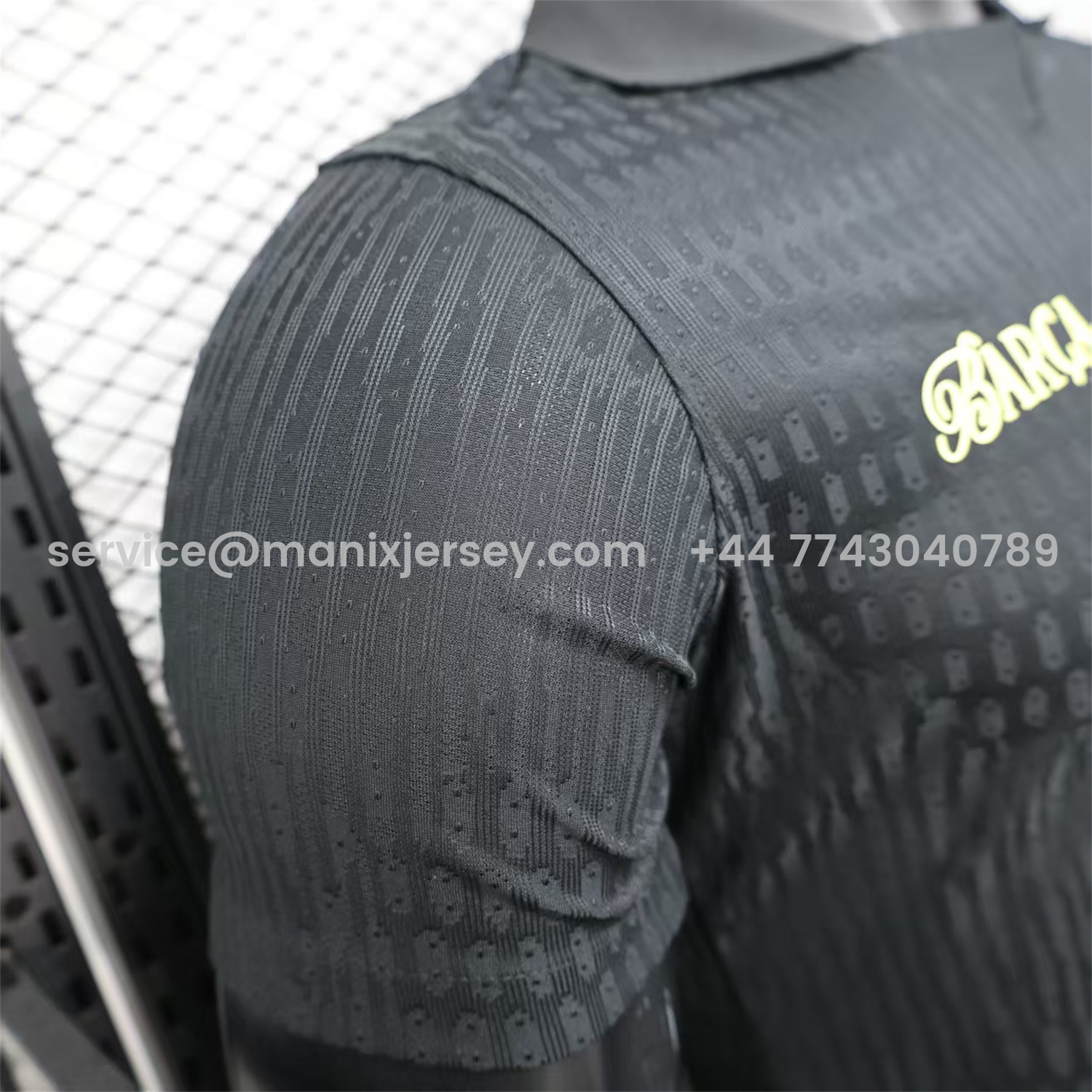 ManixJersey.com | Barcelona 25-26 304 Black Special Jersey - Player Version -Customize Name, Number and Patch | Worldwide Shipping