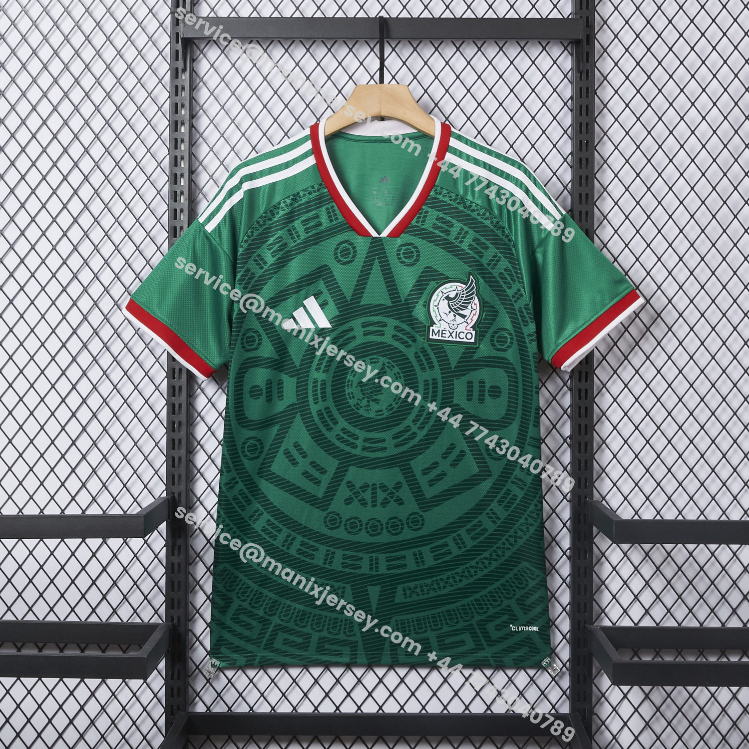 ManixJersey.com | Mexico 25-26 Home Jersey (Leaked Version) - Fans Version -Customize Name, Number and Patch | Worldwide Shipping
