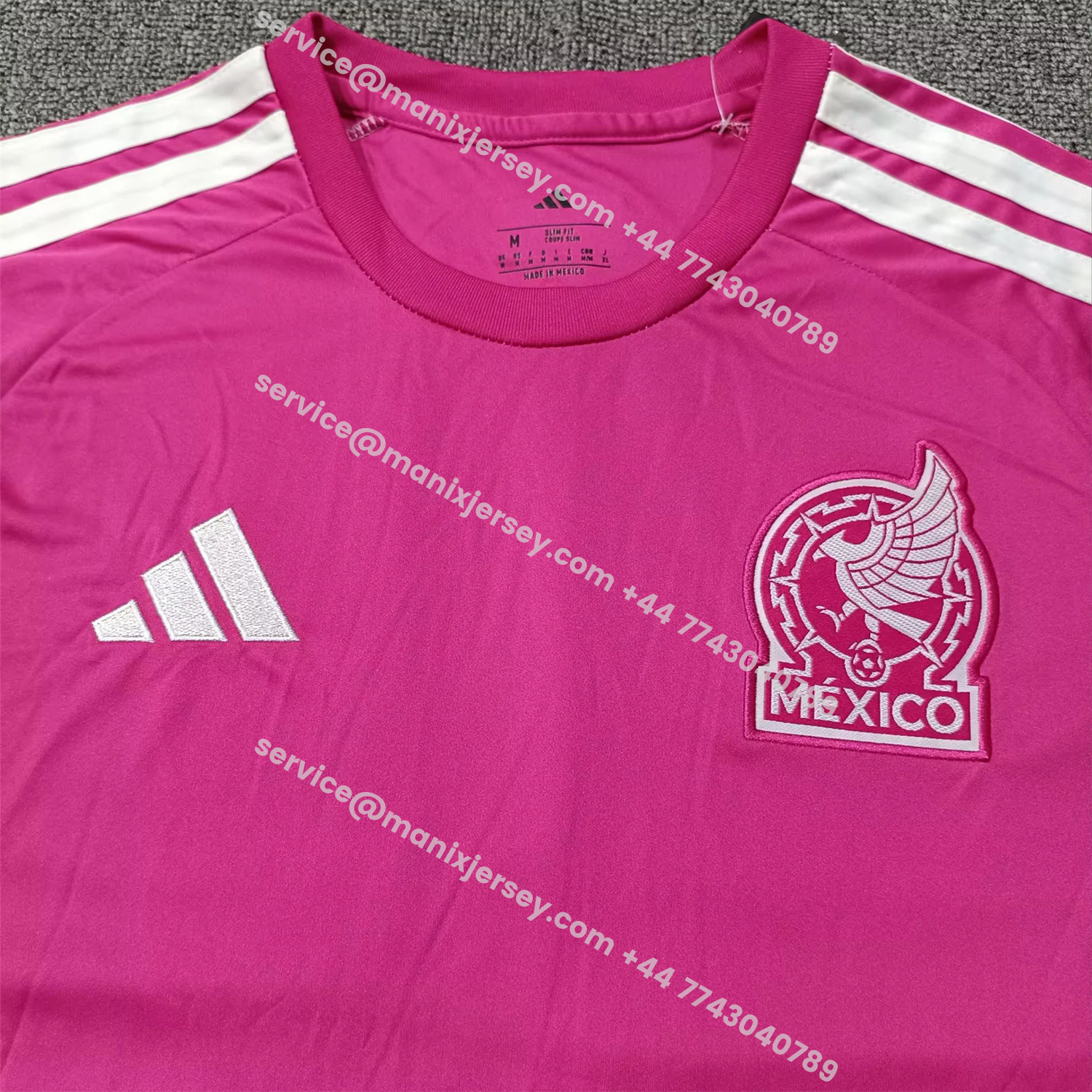 ManixJersey.com | Mexico 25-26 Pink Goalkeeper Long Sleeves Jersey (Leaked Version) - Fans Version -Customize Name, Number and Patch | Worldwide Shipping