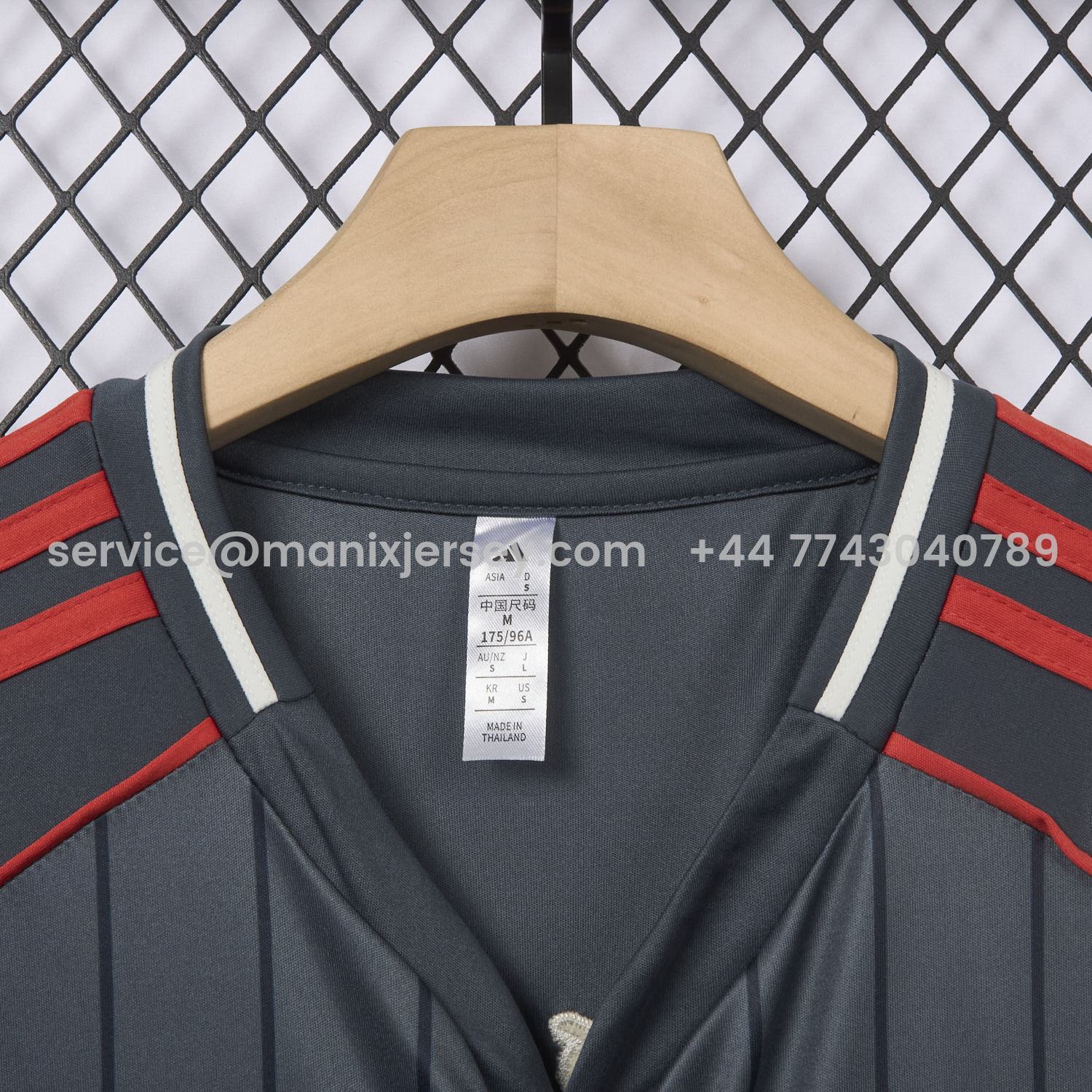 ManixJersey.com | Bayern Munich 25-26 Deep Grey Baseball Jersey -Customize Name, Number and Patch | Worldwide Shipping