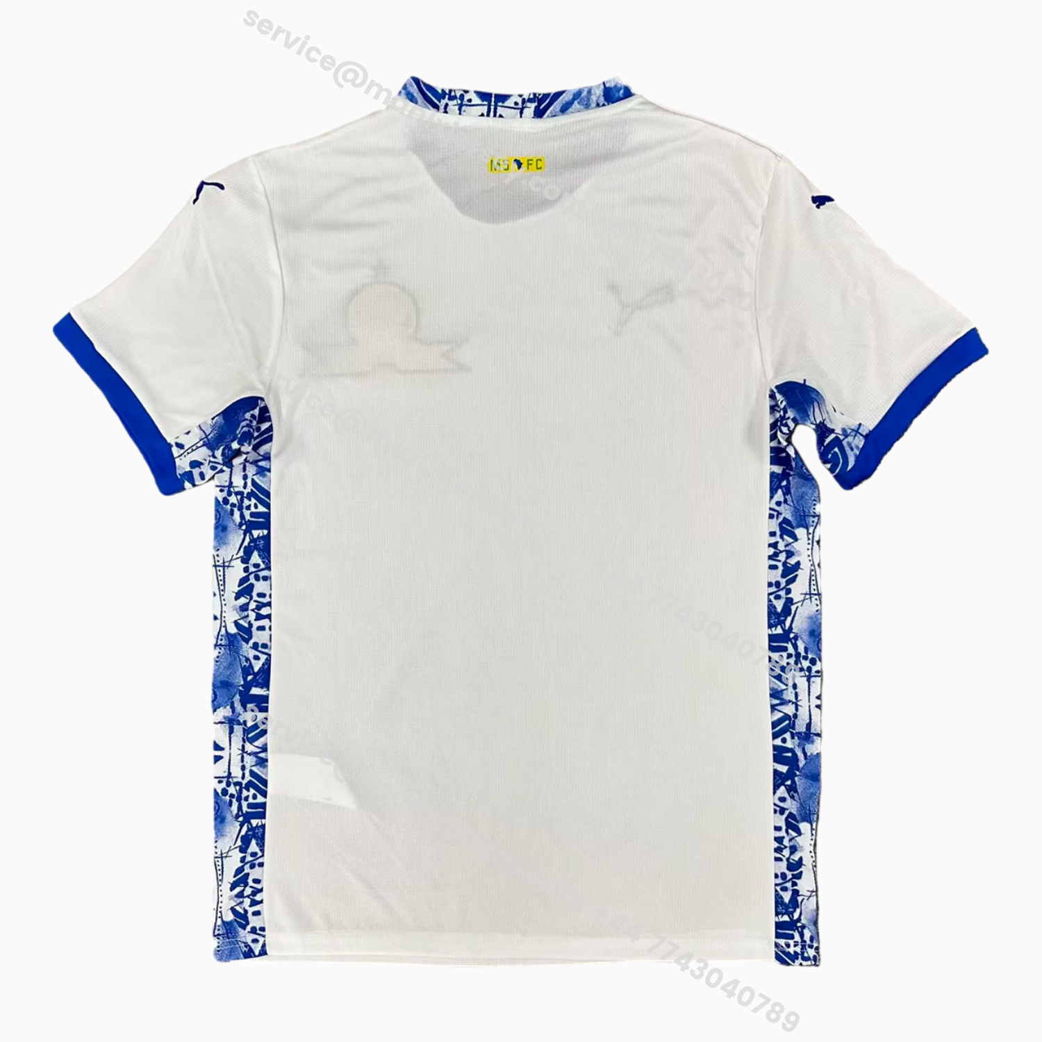 ManixJersey.com | Mamelodi Sundowns 25-26 Away White Jersey - Fans Version -Customize Name, Number and Patch | Worldwide Shipping