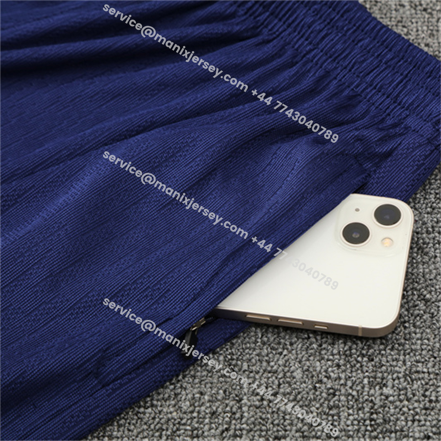 ManixJersey.com | Barcelona 25-26 Long Sleeve Training Set - Royal Blue Top Yellow Sponsor & Royal Blue Pants -Customize Name, Number and Patch | Worldwide Shipping