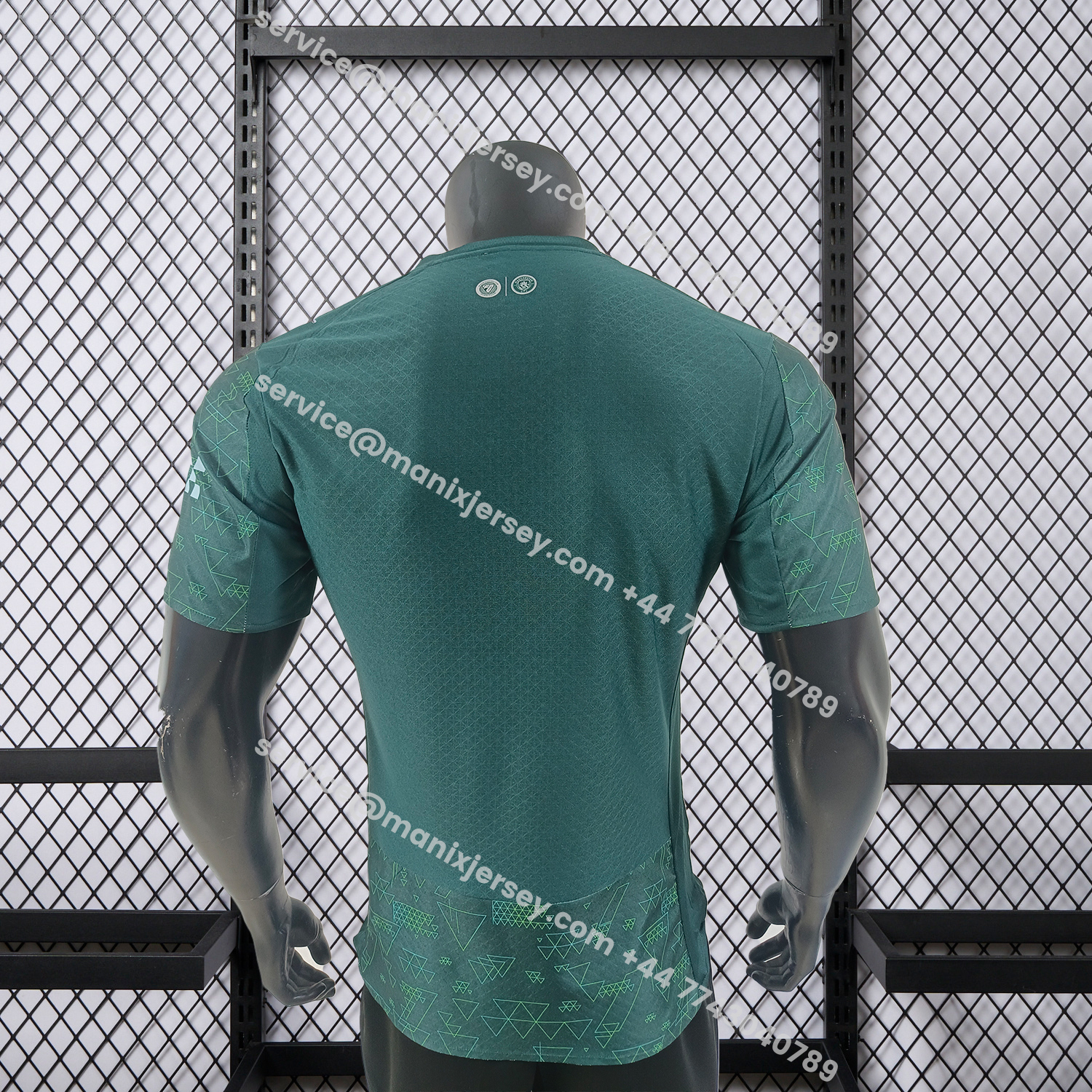 ManixJersey.com | Manchester City 25-26 Fourth Green Jersey - Player Version -Customize Name, Number and Patch | Worldwide Shipping
