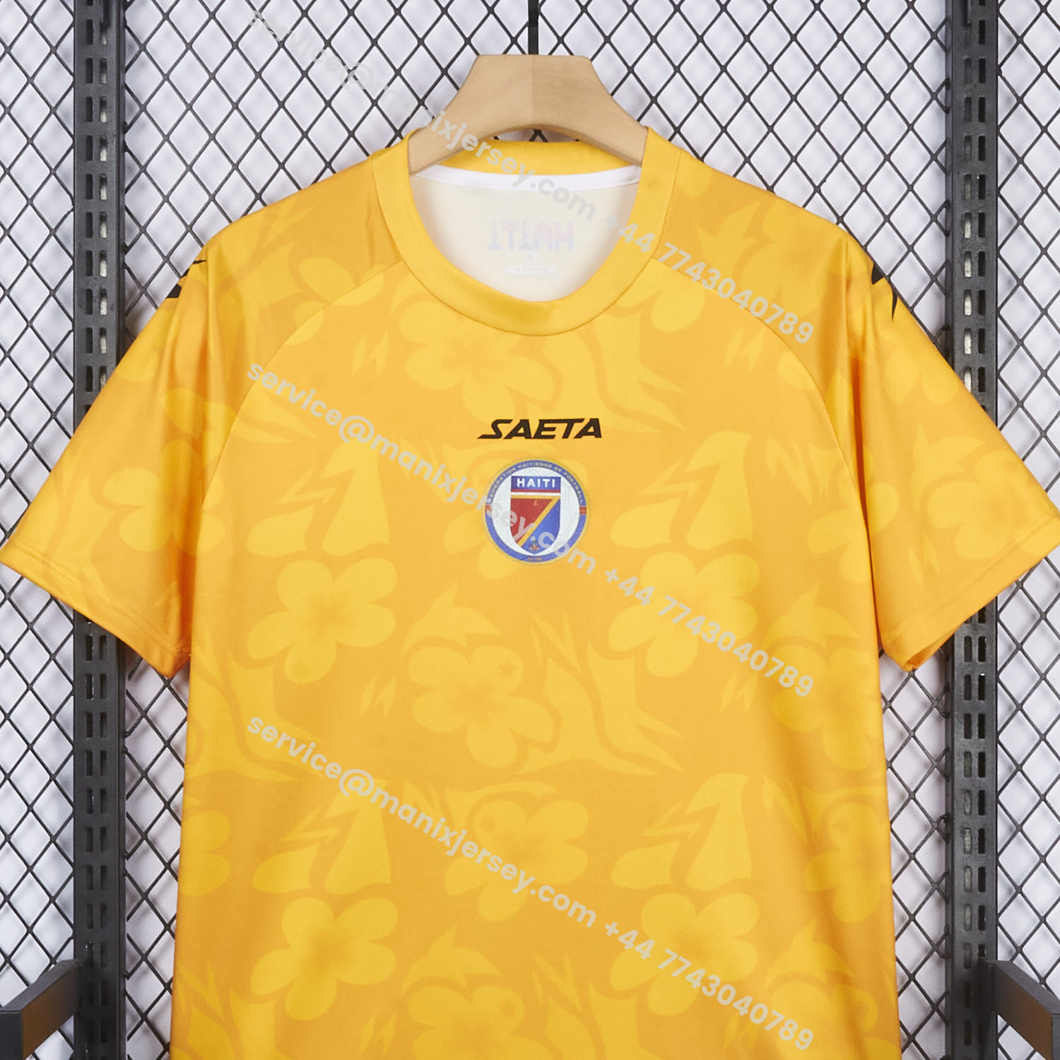 Haiti 26-27 Yellow Goalkeeper Jersey - Fans Version:football jersey mysite: unitedjerseyfootball 邓江浪:football