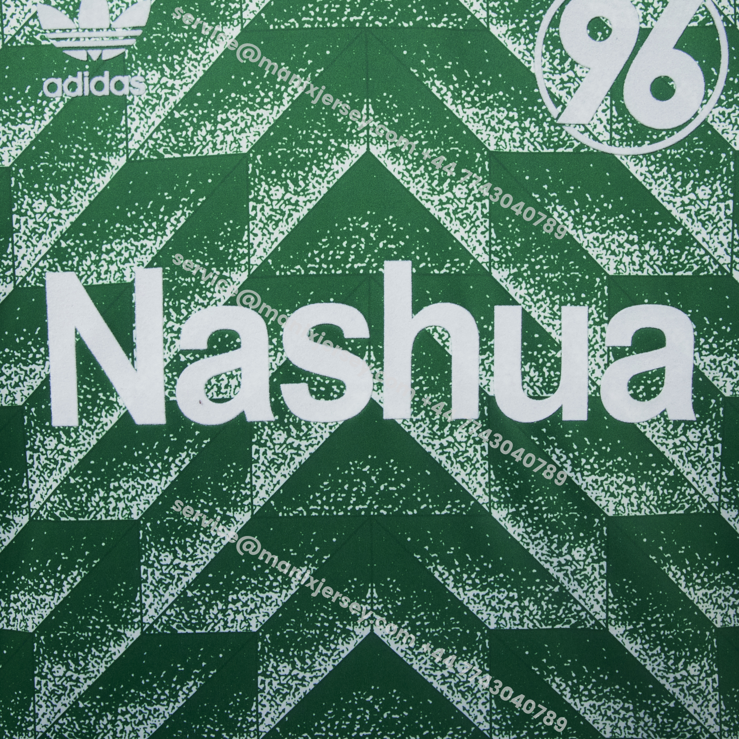 ManixJersey.com | Retro Hannover 96 1990-91 Away Green Jersey -Customize Name, Number and Patch | Worldwide Shipping