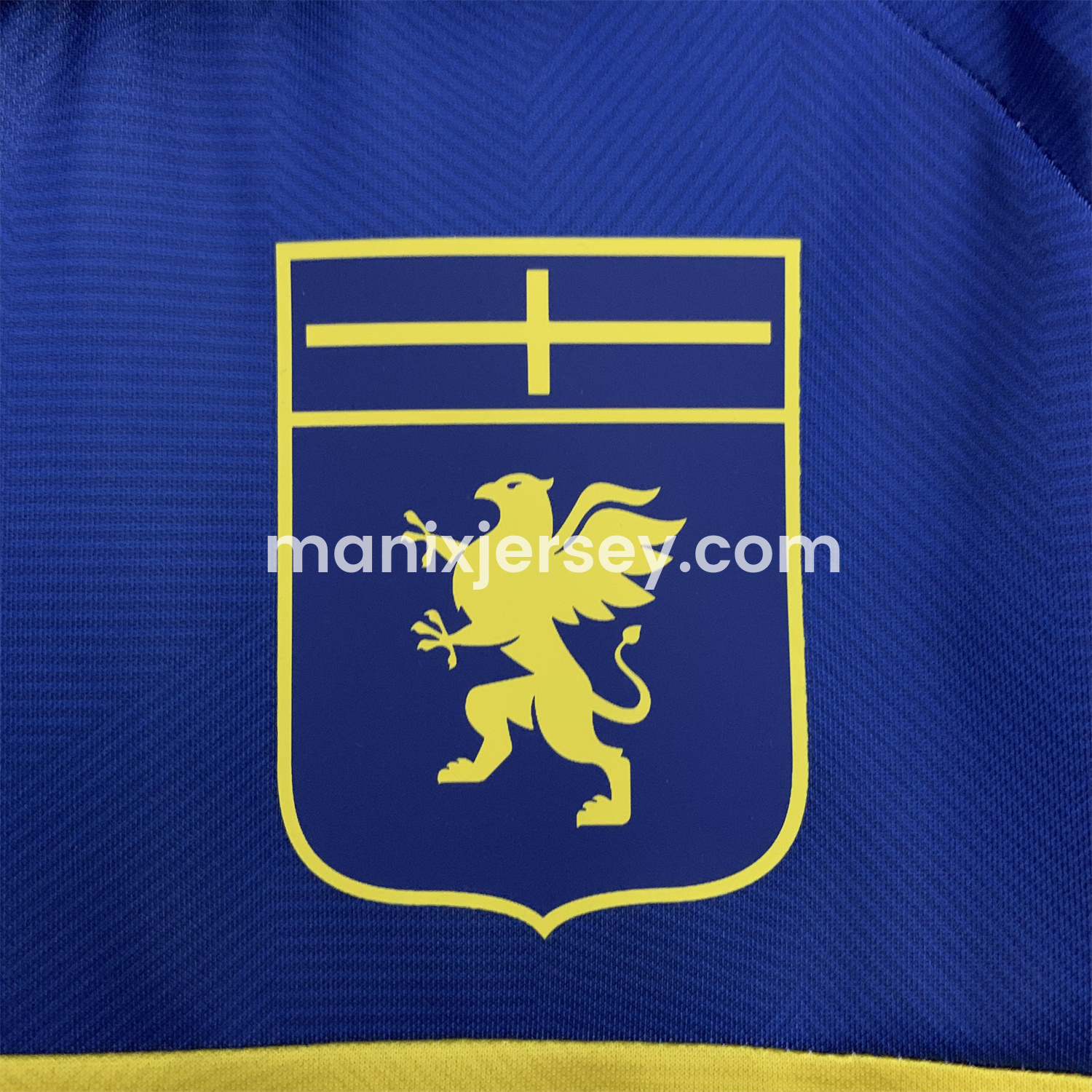 ManixJersey.com | Genoa 24-25 Fourth Unsponsored Jersey - Fans Version -Customize Name, Number and Patch | Worldwide Shipping