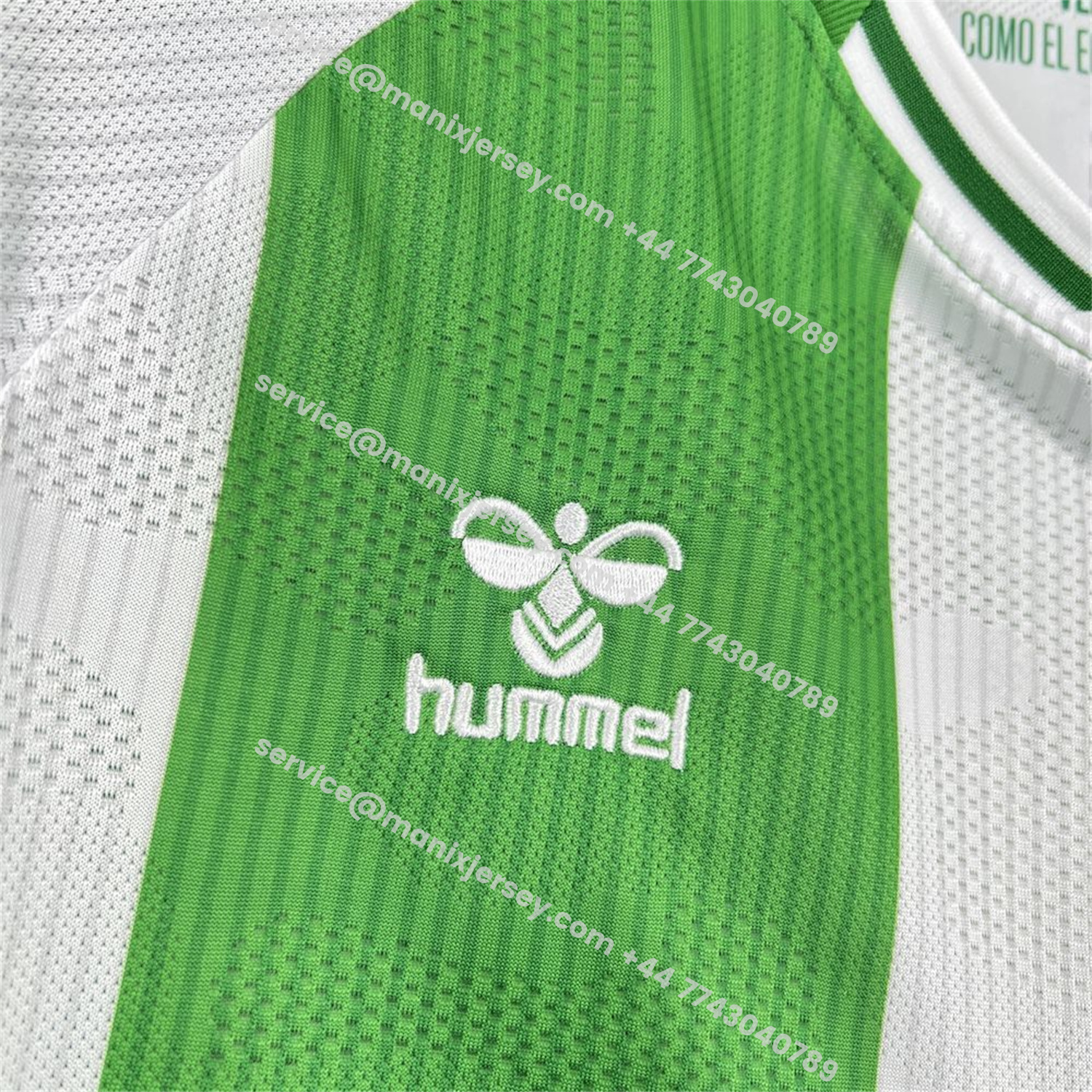 ManixJersey.com | Real Betis 25-26 Home Long Sleeves Jersey - Fans Version -Customize Name, Number and Patch | Worldwide Shipping