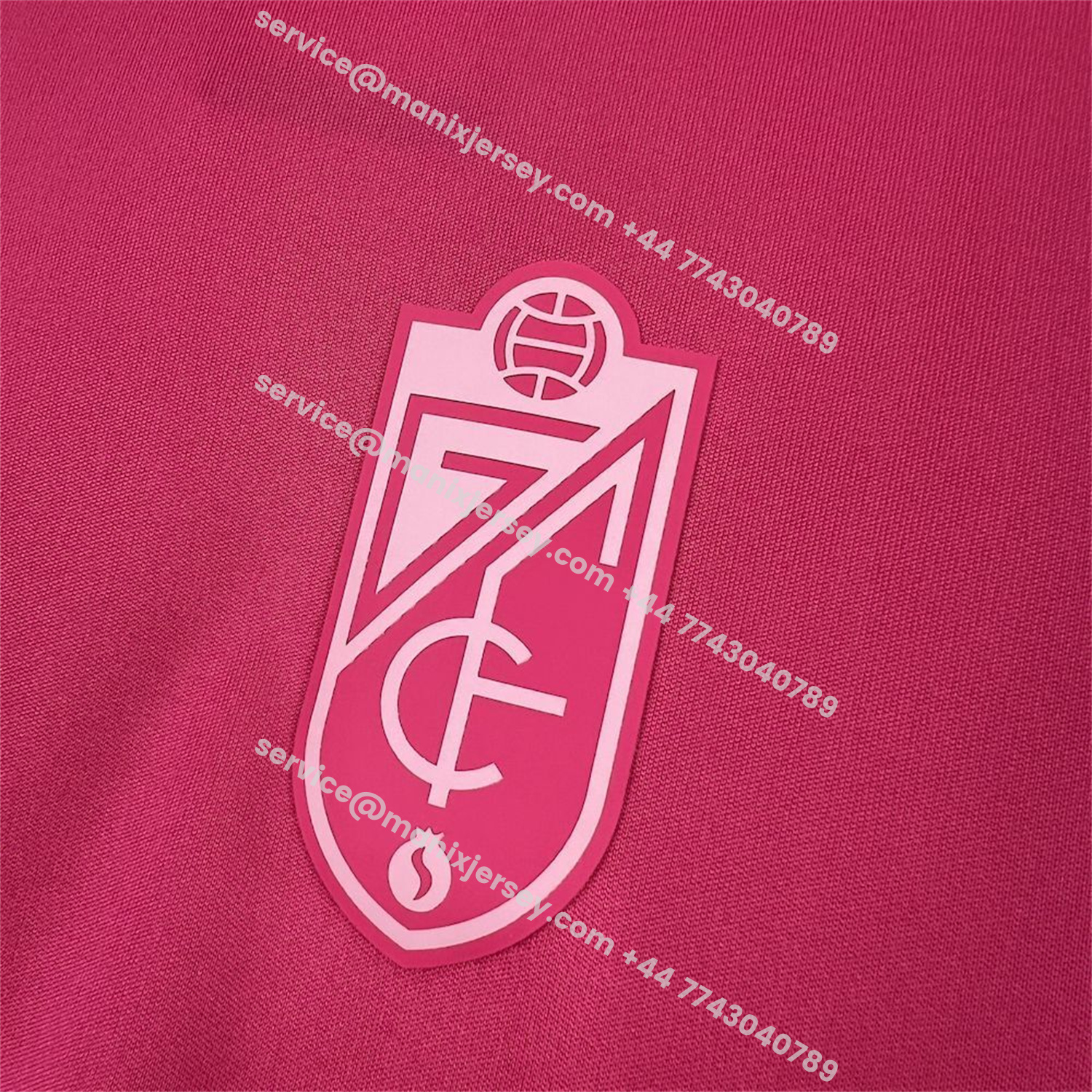 ManixJersey.com | Granada CF 25-26 Fourth Pink Jersey - Fans Version -Customize Name, Number and Patch | Worldwide Shipping