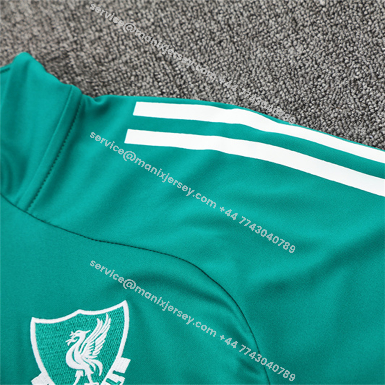 ManixJersey.com | Liver.pool 25-26 Long Sleeve Training Set - Green Top & Black Pants -Customize Name, Number and Patch | Worldwide Shipping