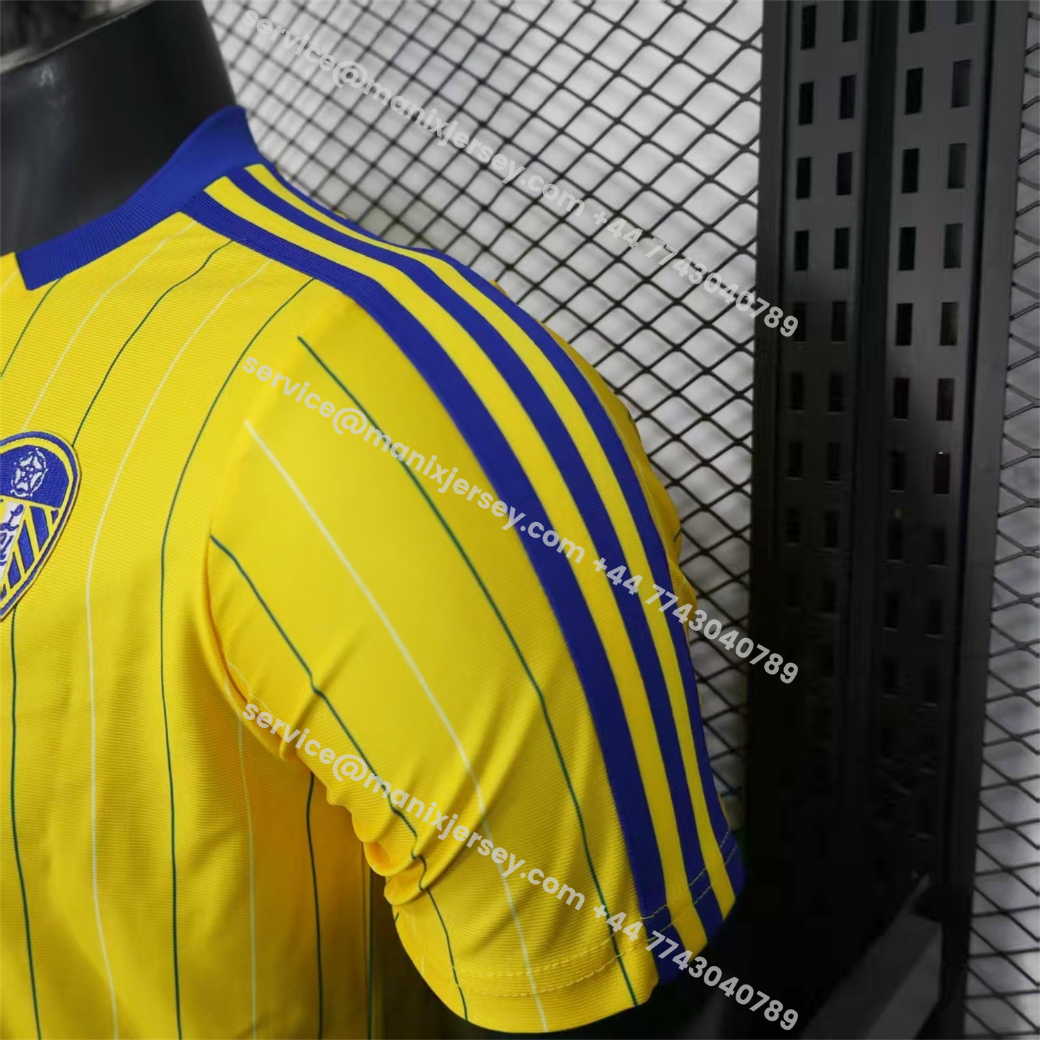 ManixJersey.com | Leeds United 25-26 Icon Travel Special Edition Yellow Jersey - Player Version -Customize Name, Number and Patch | Worldwide Shipping