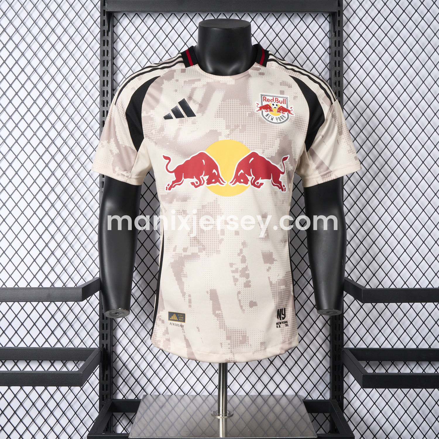 ManixJersey.com | New York Red Bulls 2025 Away Jersey - Player Version -Customize Name, Number and Patch | Worldwide Shipping