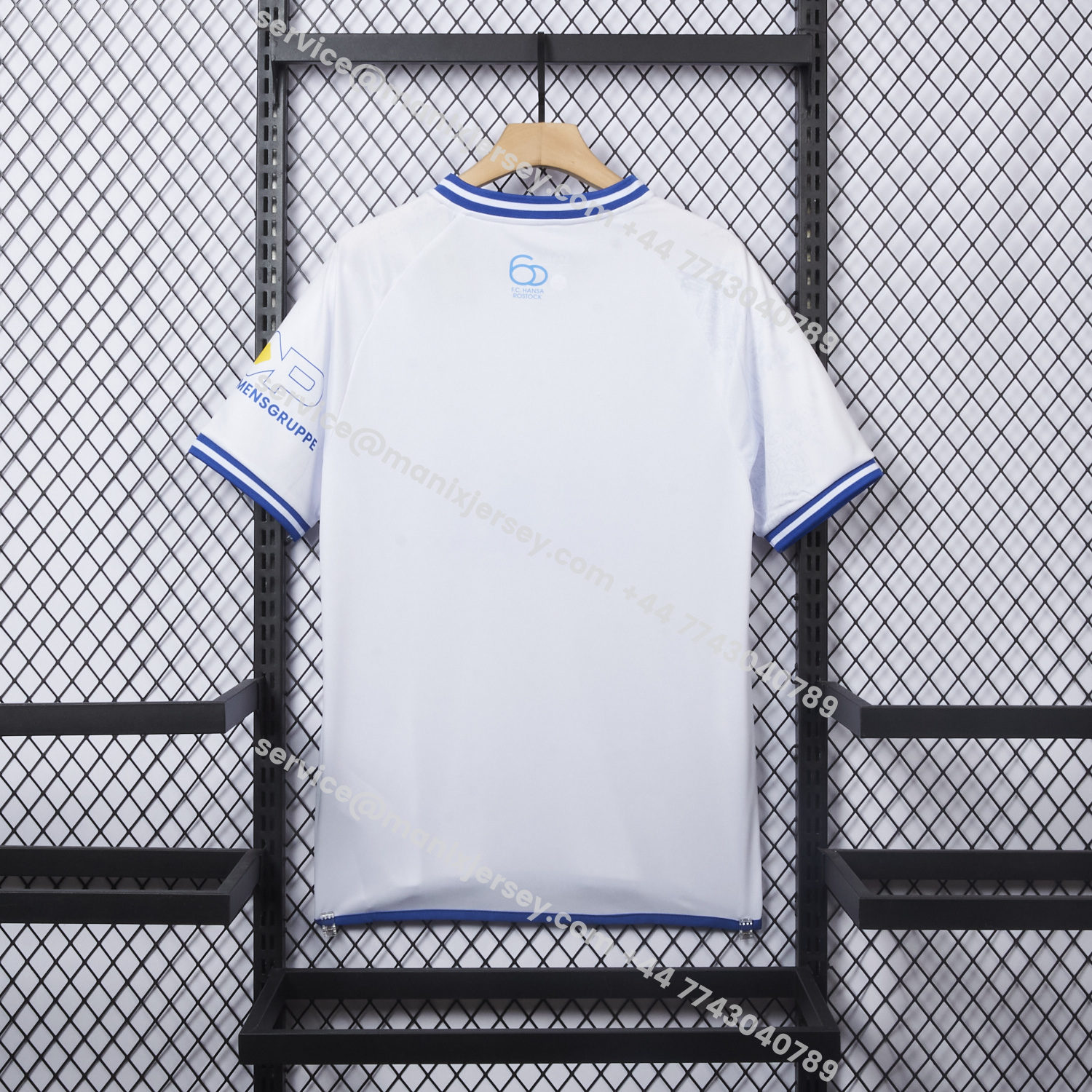 ManixJersey.com | Hansa Rostock 25-26 Away Jersey - Fans Version -Customize Name, Number and Patch | Worldwide Shipping