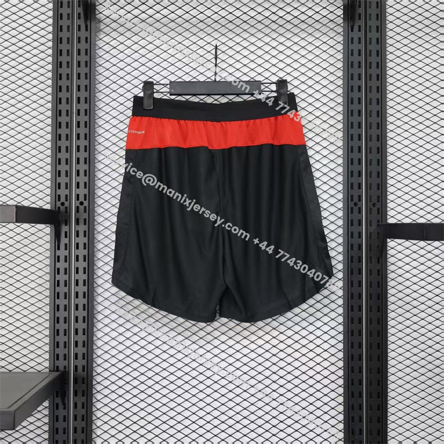 ManixJersey.com | AC Milan 25-26 Home Black Shorts - Player Version -Customize Name, Number and Patch | Worldwide Shipping