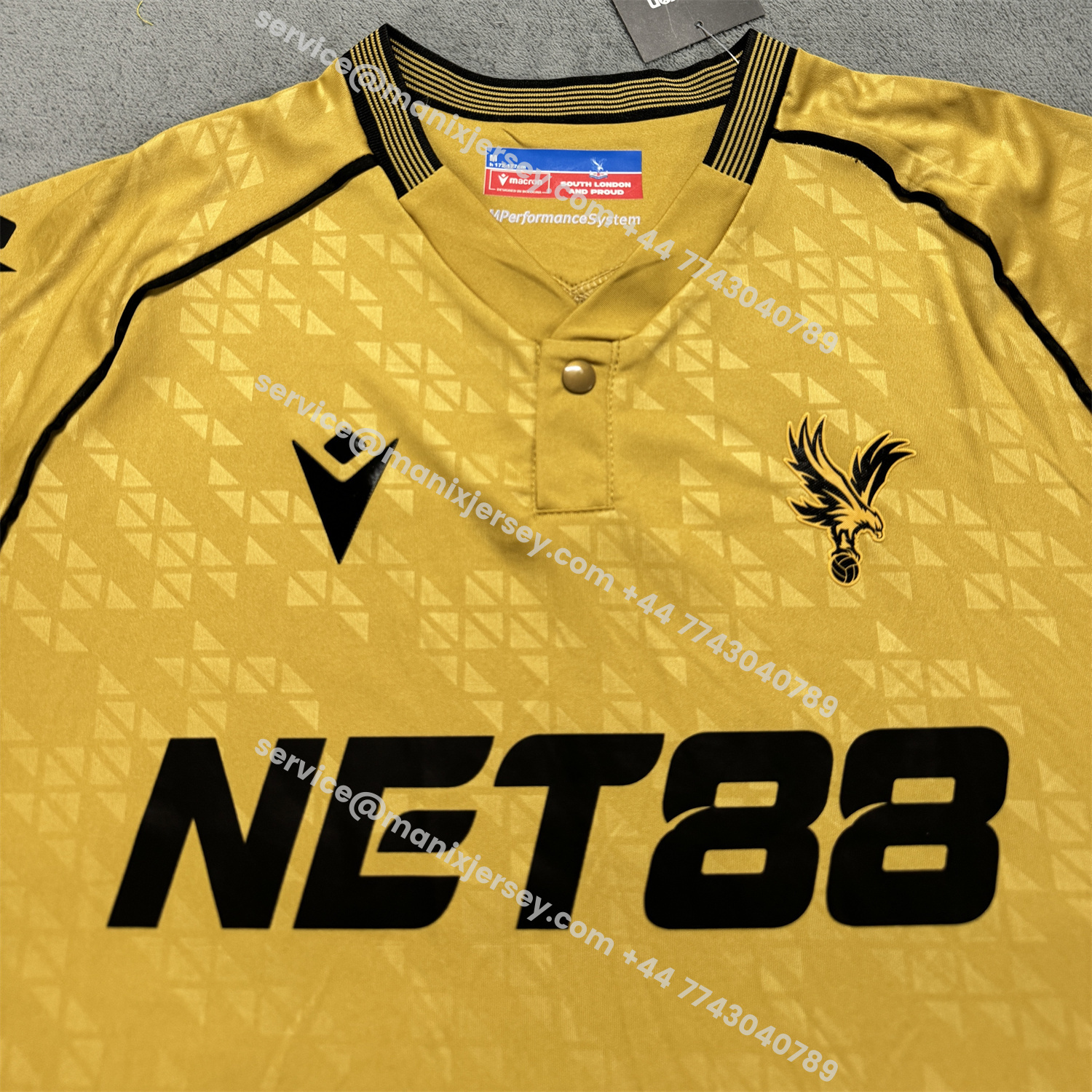 ManixJersey.com | Crystal Palace 25-26 Third Jersey - Fans Version -Customize Name, Number and Patch | Worldwide Shipping